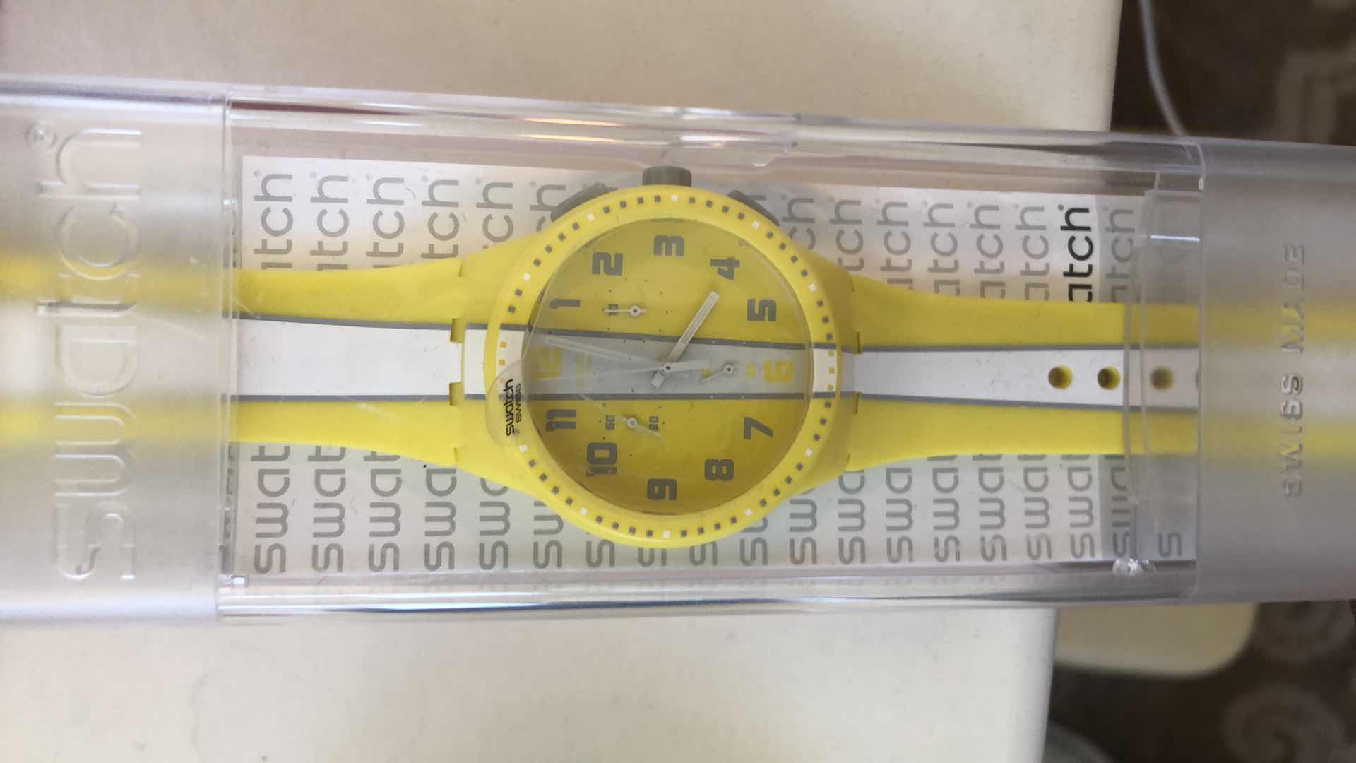 Photo 2 of NEW YELLOW SWATCH WATCH