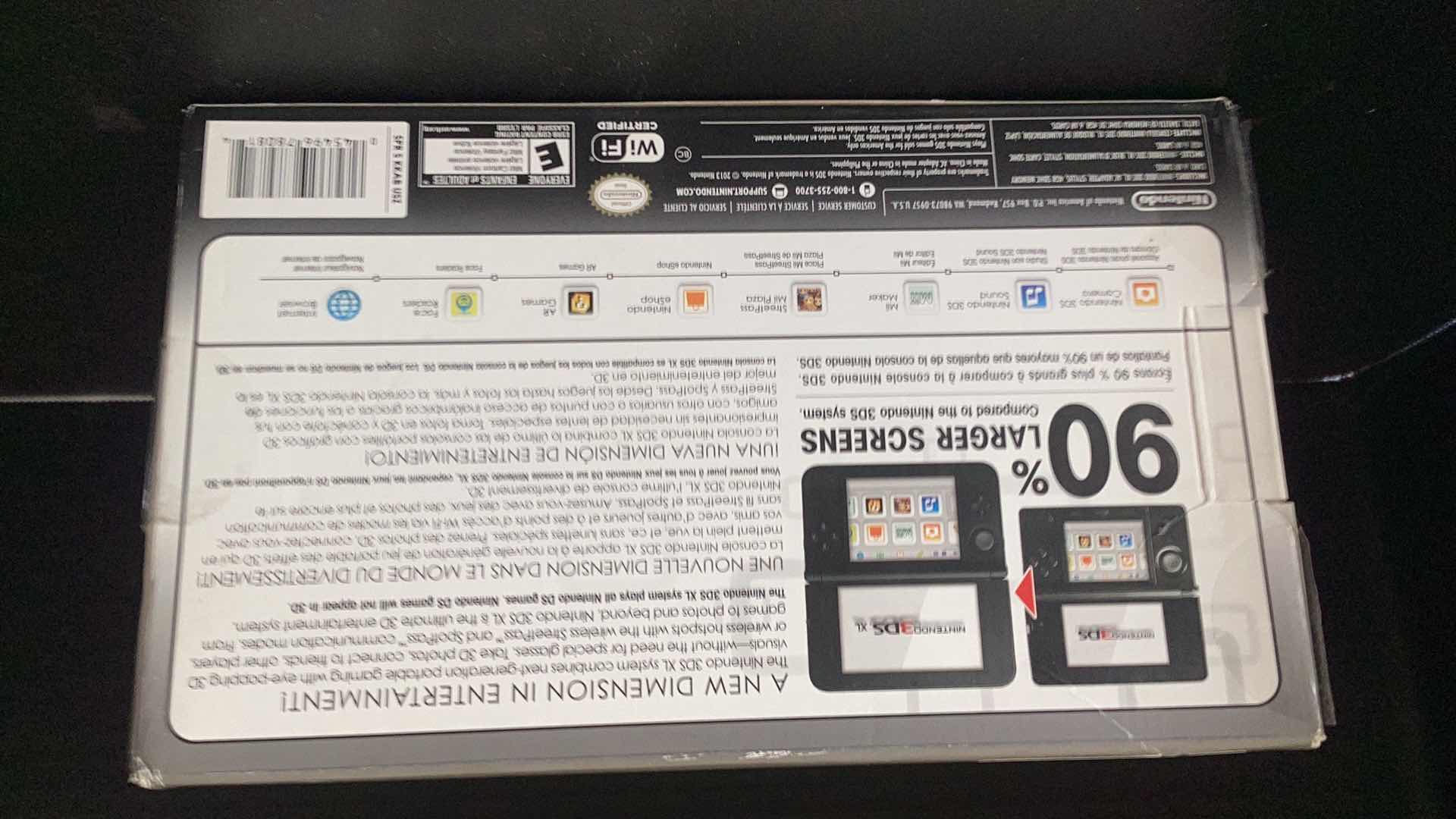 Photo 2 of NINTENDO 3DS XL IN BOX