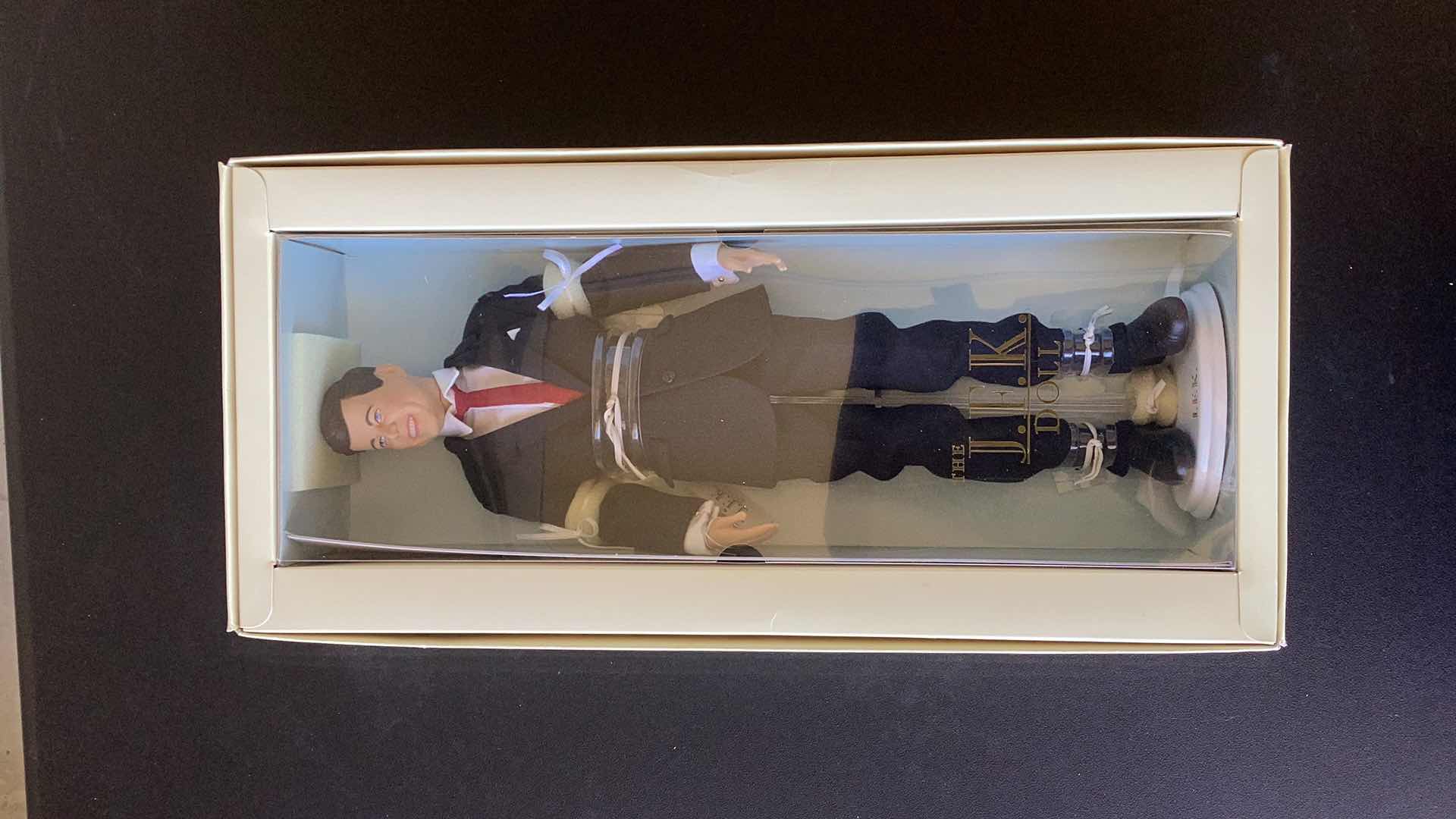 Photo 1 of FRANKLIN MINT JOHN FITZGERALD KENNEDY J.F.K DOLL 16” TALL