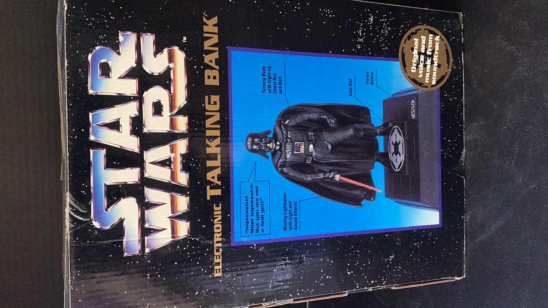 Photo 2 of STAR WARS DARTH VADER TALKING BANK