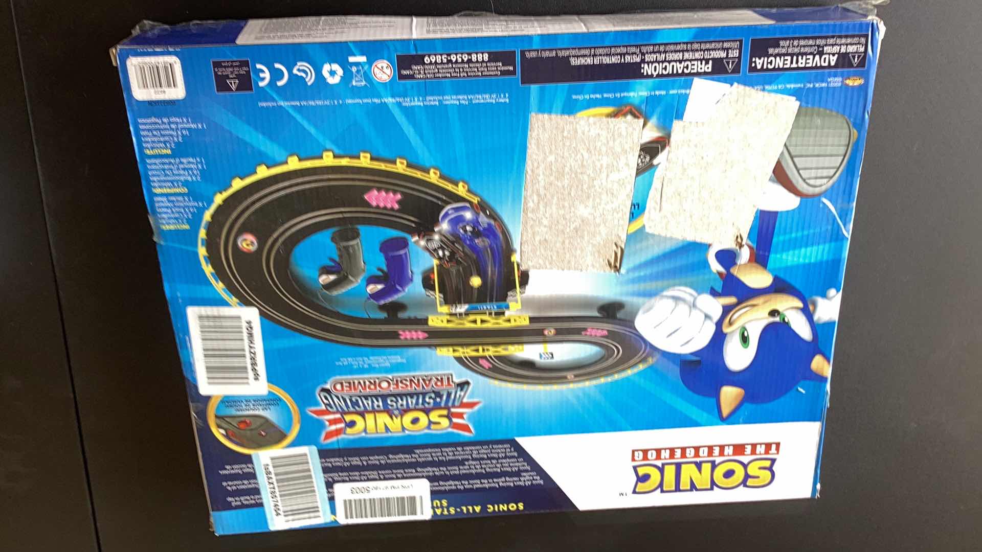 Photo 1 of SONIC THE HEDGEHOG RACE CAR SET UNSURE IF COMPLETE