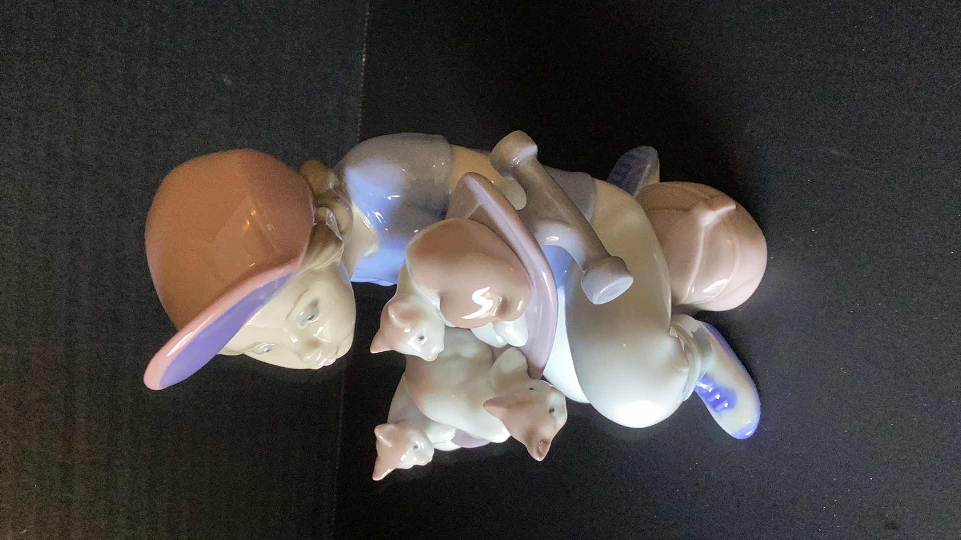 Photo 2 of LLADRO “LITTLE RIDERS” #7623 1994 6” TALL 