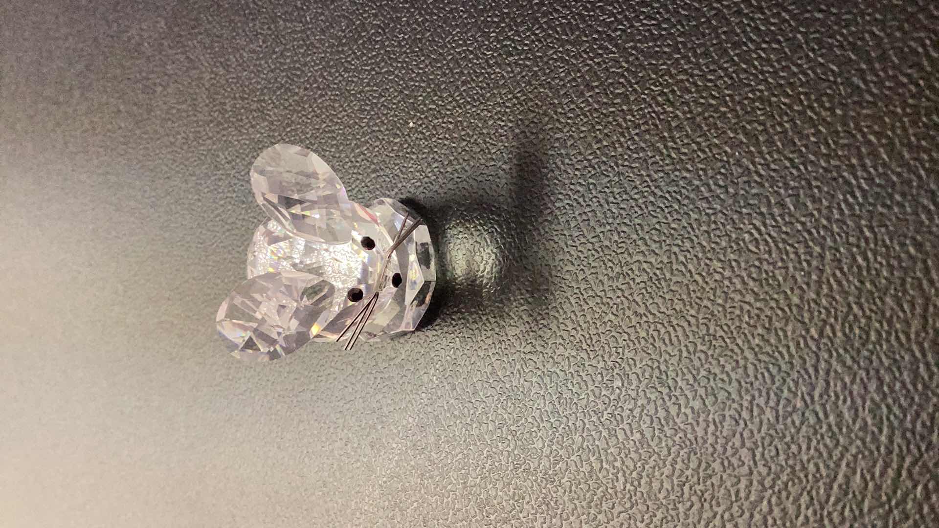 Photo 1 of SWAROVSKI CRYSTAL MINI FIGURE A MOUSE 1” TALL