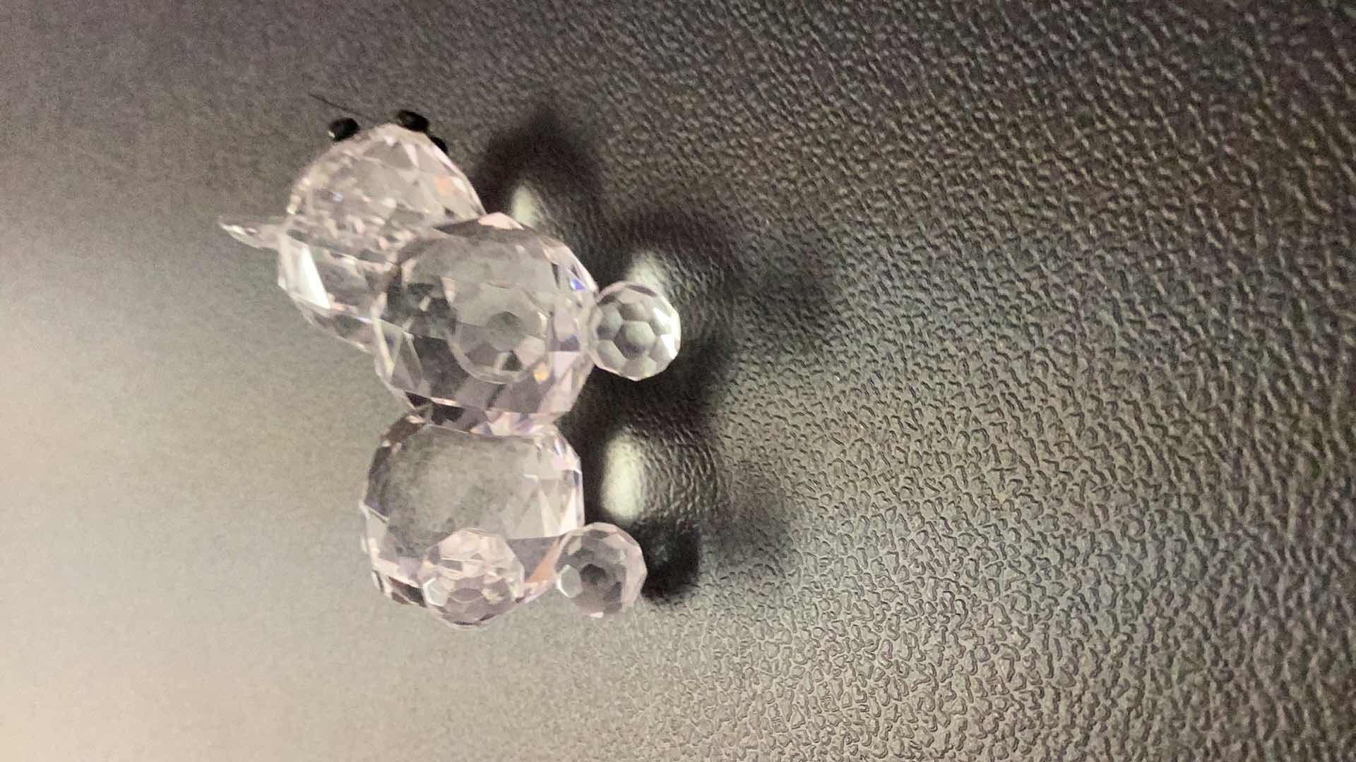 Photo 3 of SWAROVSKI CRYSTAL MINI FIGURE CAT 2” TALL