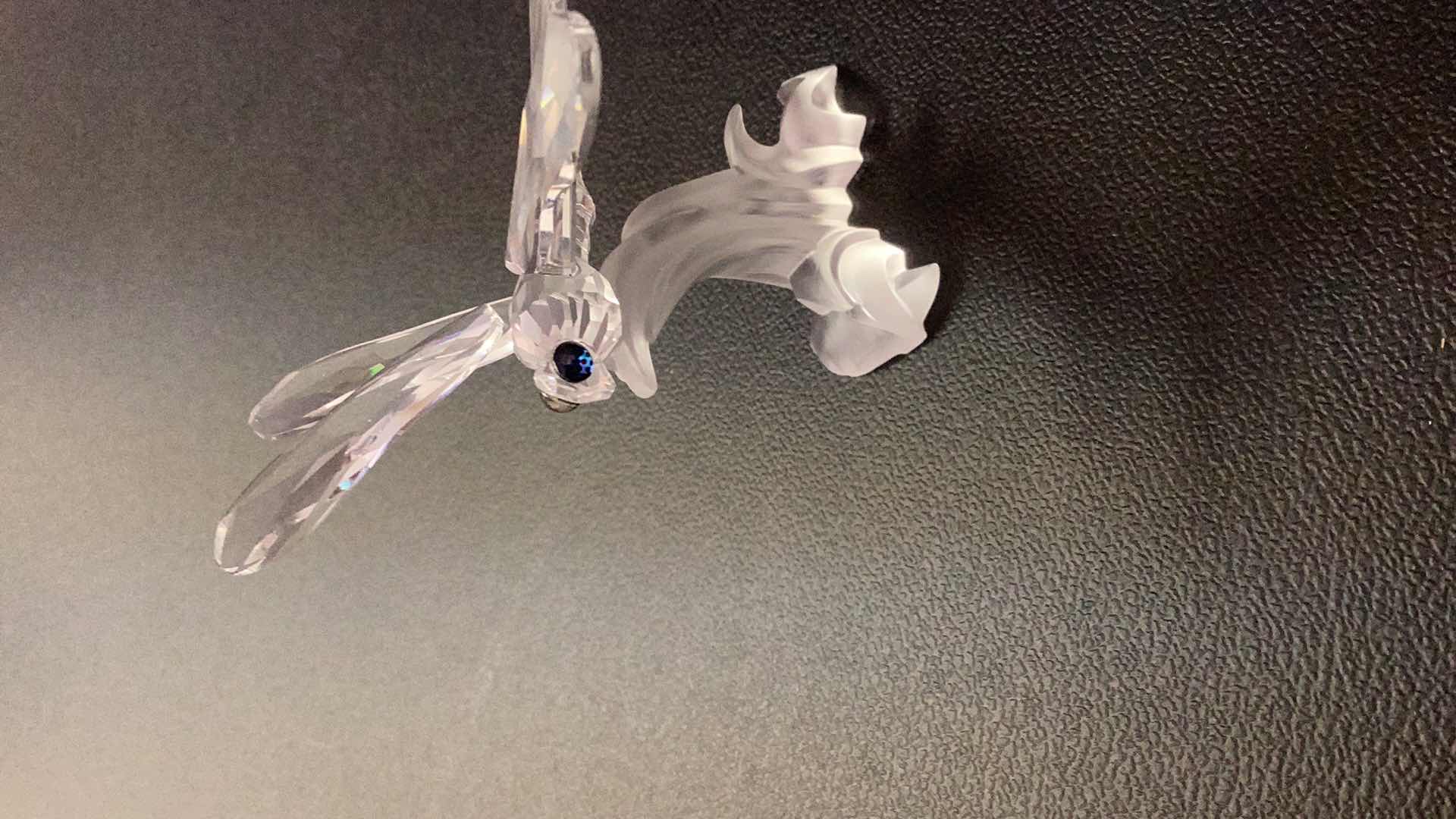 Photo 1 of SWAROVSKI CRYSTAL MINI FIGURE DRAGON FLY 2 1/2” TALL