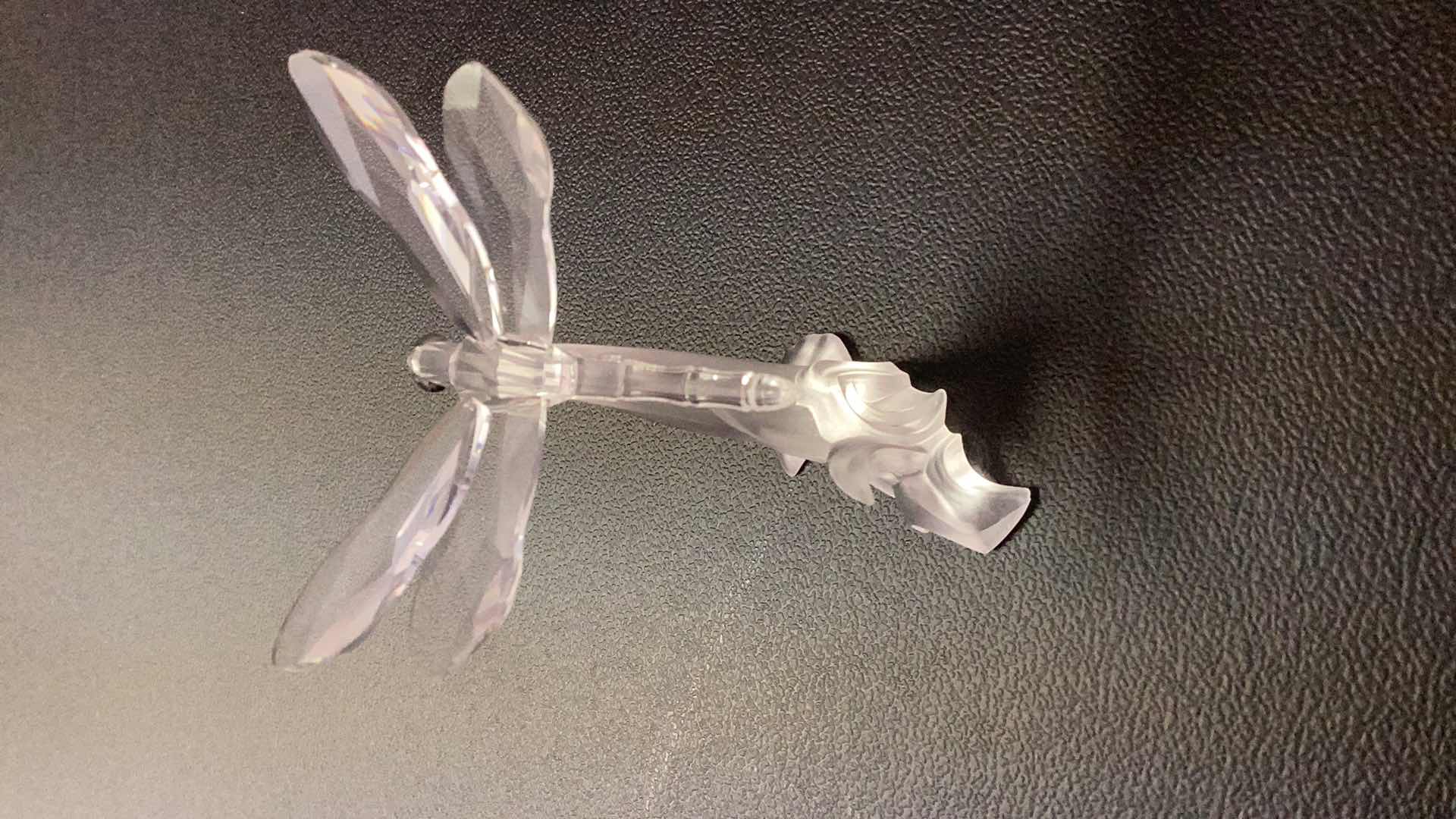 Photo 3 of SWAROVSKI CRYSTAL MINI FIGURE DRAGON FLY 2 1/2” TALL