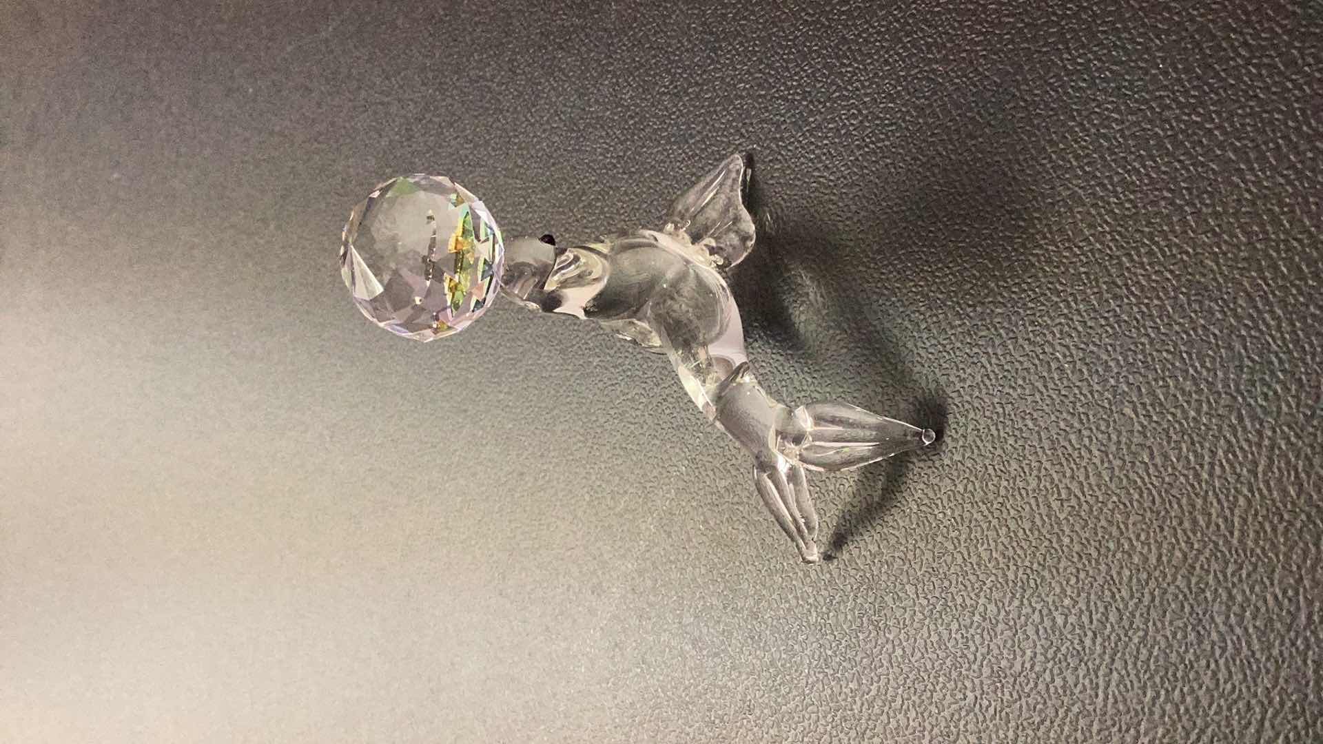 Photo 3 of SWAROVSKI CRYSTAL MINI FIGURE SEAL 2 1/4” TALL