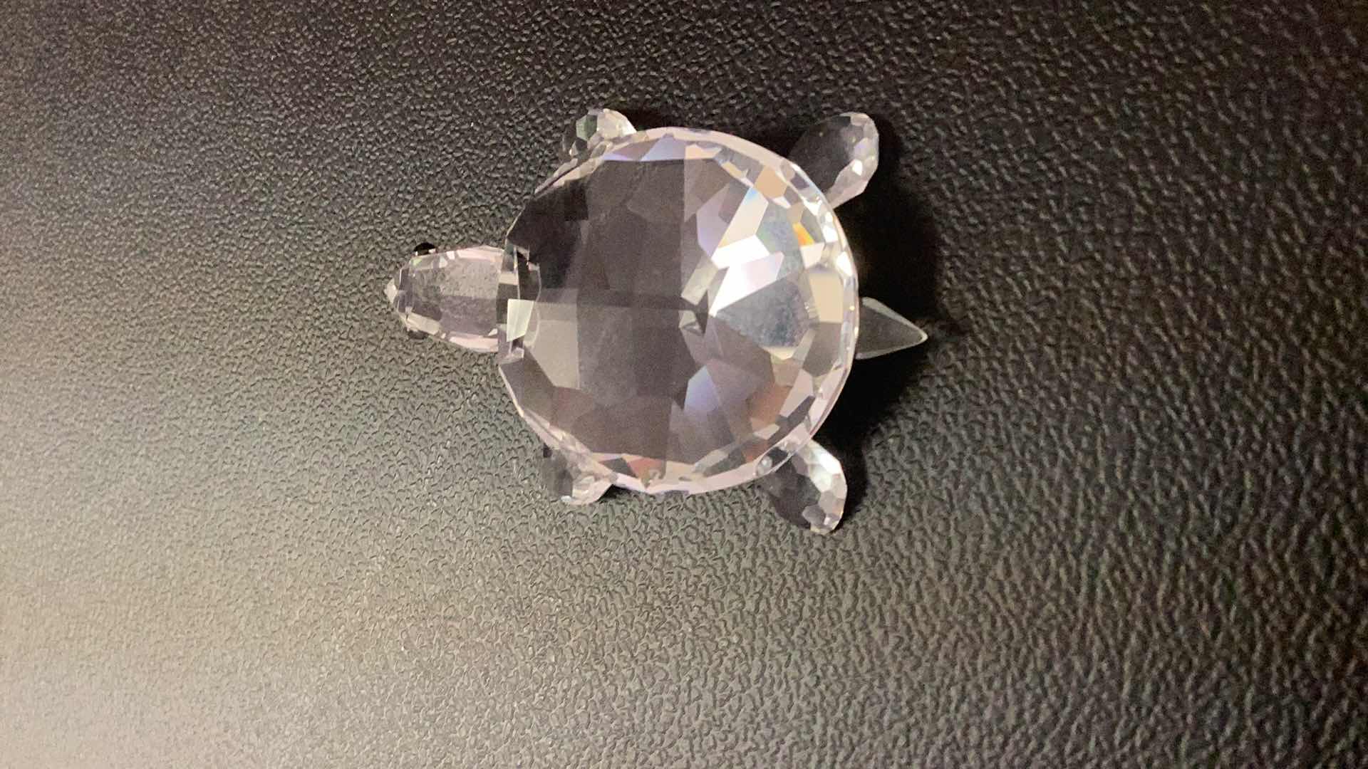 Photo 3 of SWAROVSKI CRYSTAL MINI FIGURE TURTLE 1/2” TALL