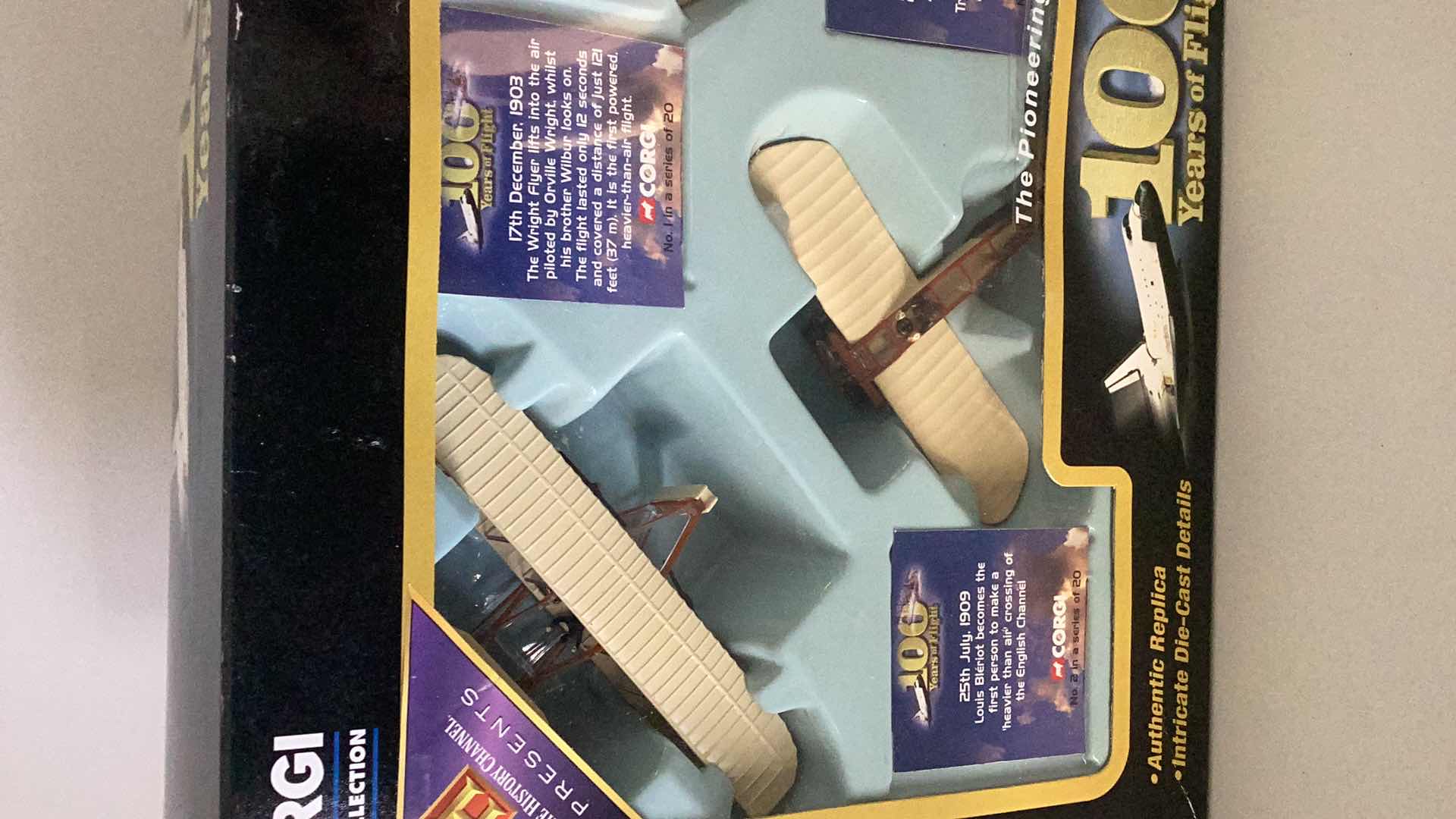 Photo 2 of CORGI 100 YEARS OF FLIGHT PLANE SET