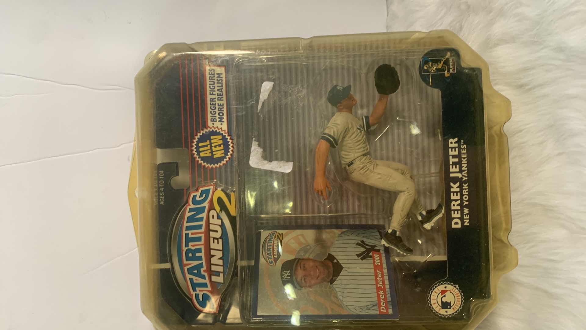 Photo 3 of 2 - NEW STARTING LINEUP BASEBALL FIGURINES DEREK JETER