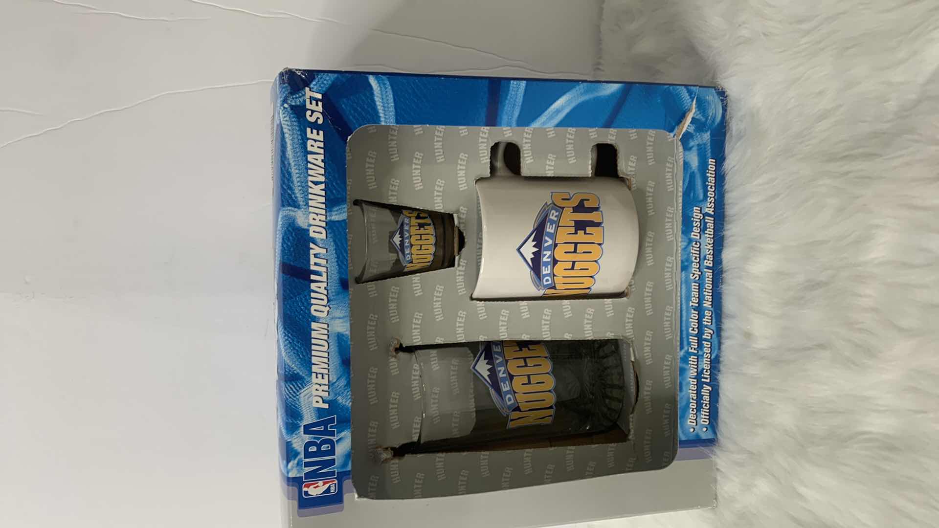 Photo 4 of NEW BOXED DENVER NUGGETS NBA DRINKWARE SET