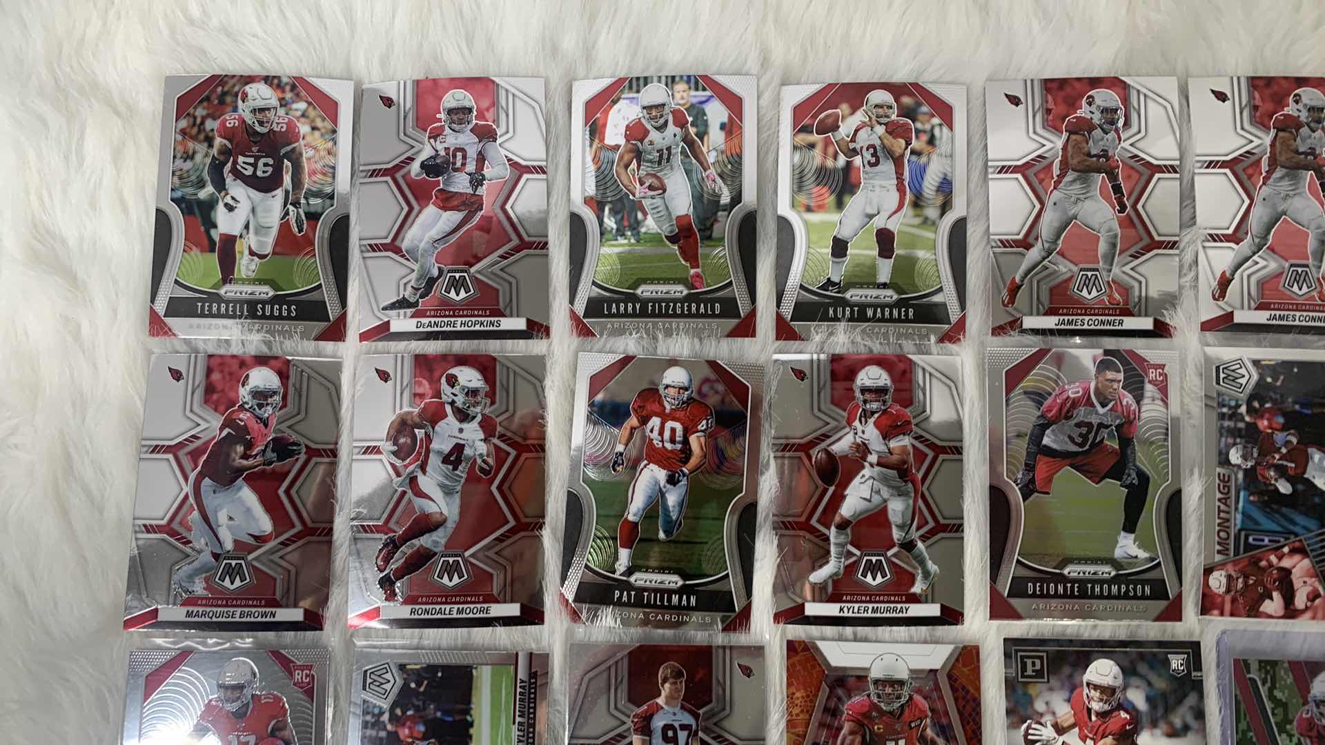 Photo 2 of 22 ARIZONA CARDINALS FOOTBALL CARDS 1 AUTOGRAPHED