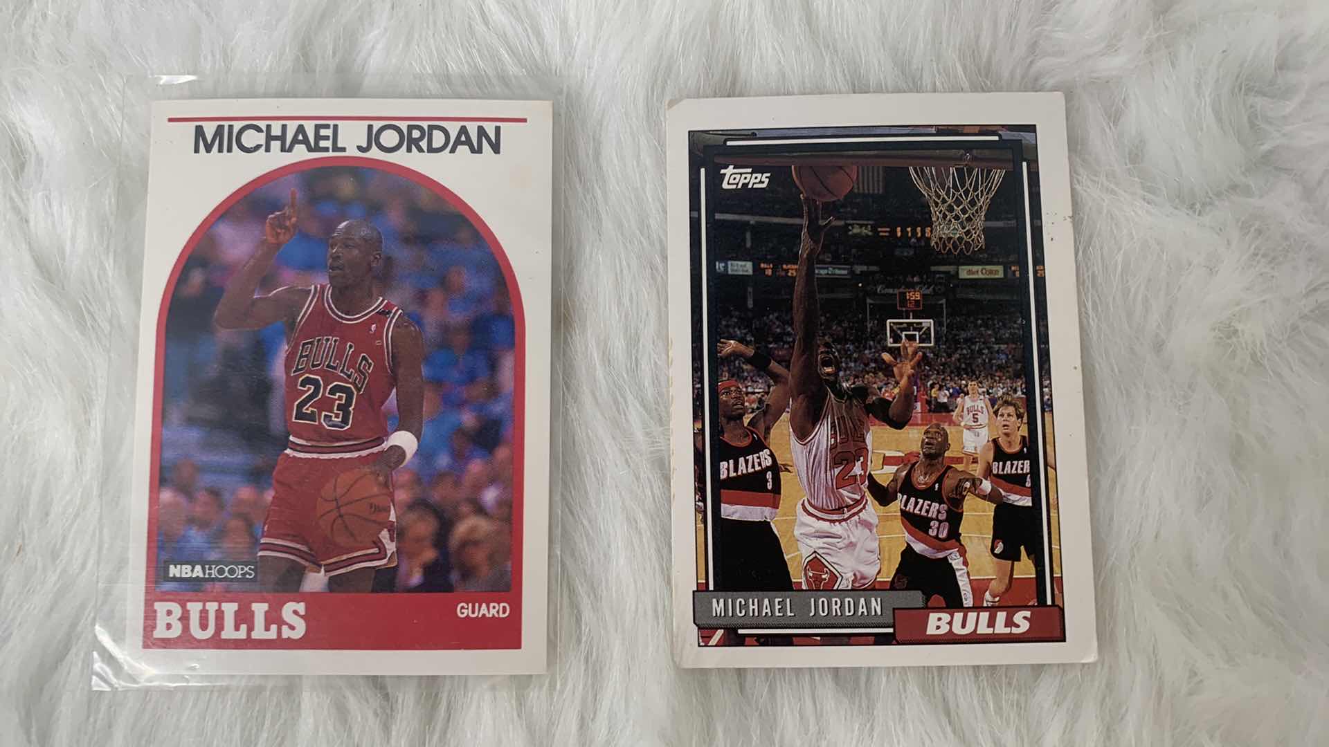 Photo 4 of 2 COLLECTIBLE MICHAEL JORDAN BASKETBALL CARDS