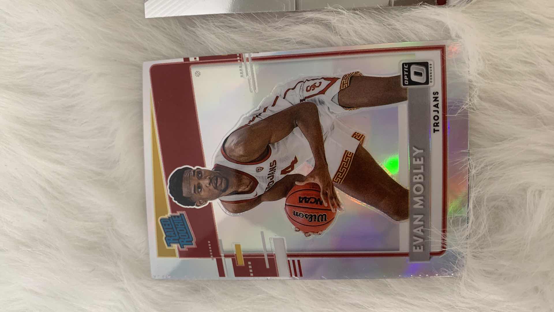Photo 2 of 3 COLLECTIBLE ROOKIE EVAN MOBLEY BASKETBALL CARD