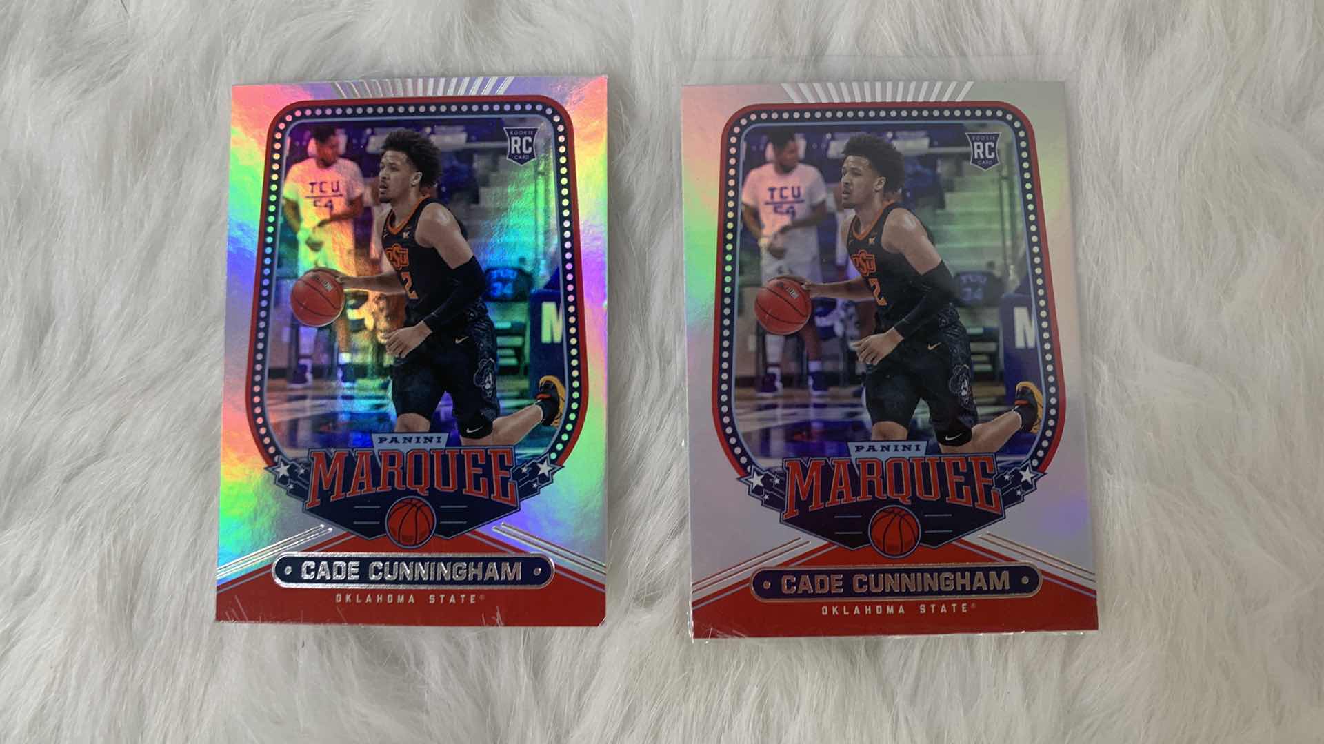 Photo 4 of 2 COLLECTIBLE ROOKIE CADE CUNNINGHAM BASKETBALL CARDS