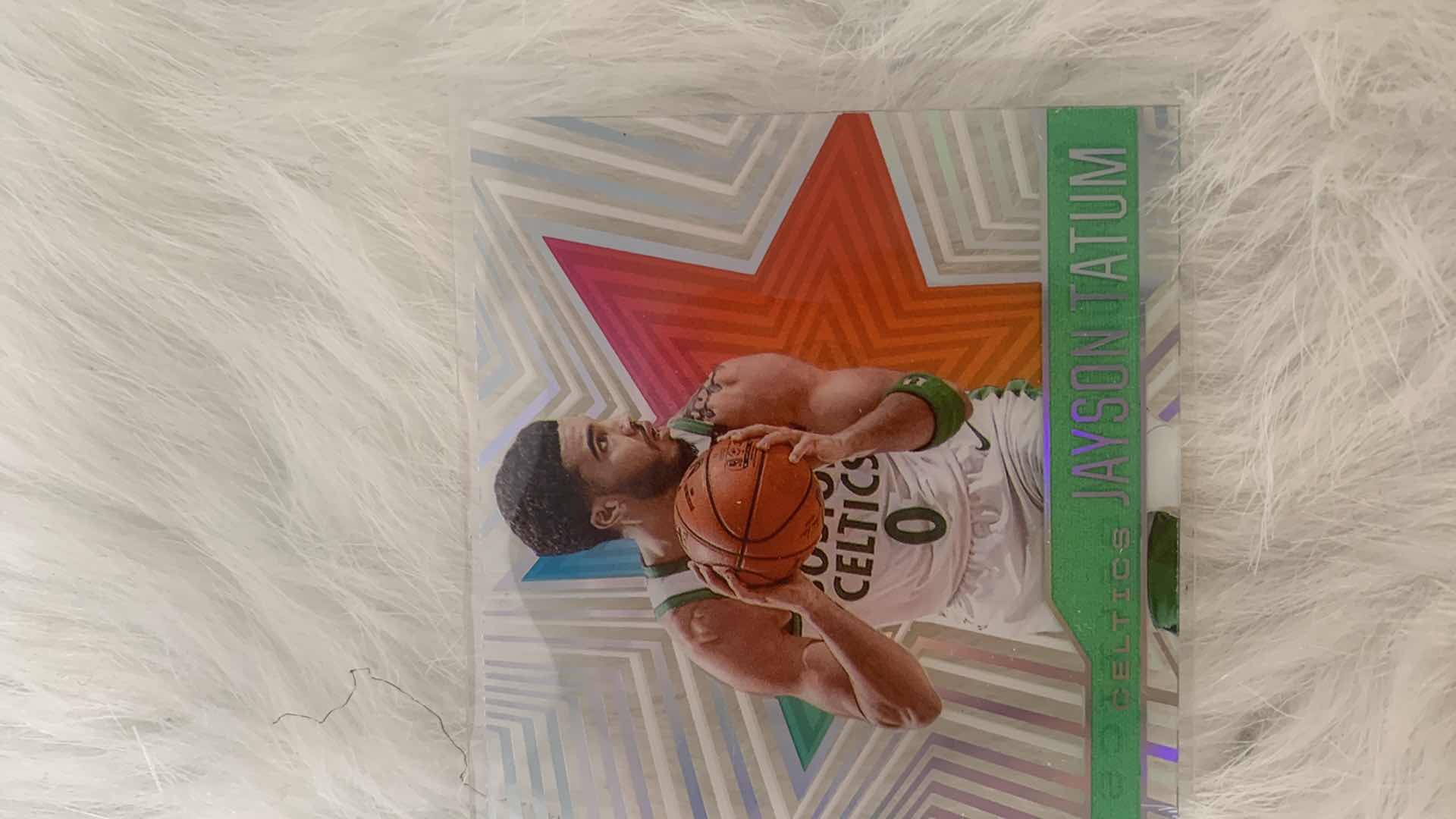 Photo 2 of COLLECTIBLE JAYSON TATUM BASKETBALL CARD