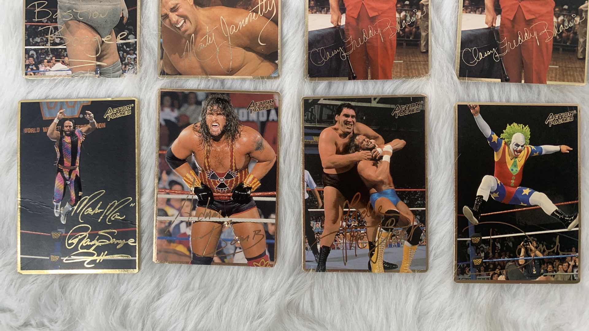 Photo 3 of 9 VINTAGE 1994 WWE WRESTLING CARDS