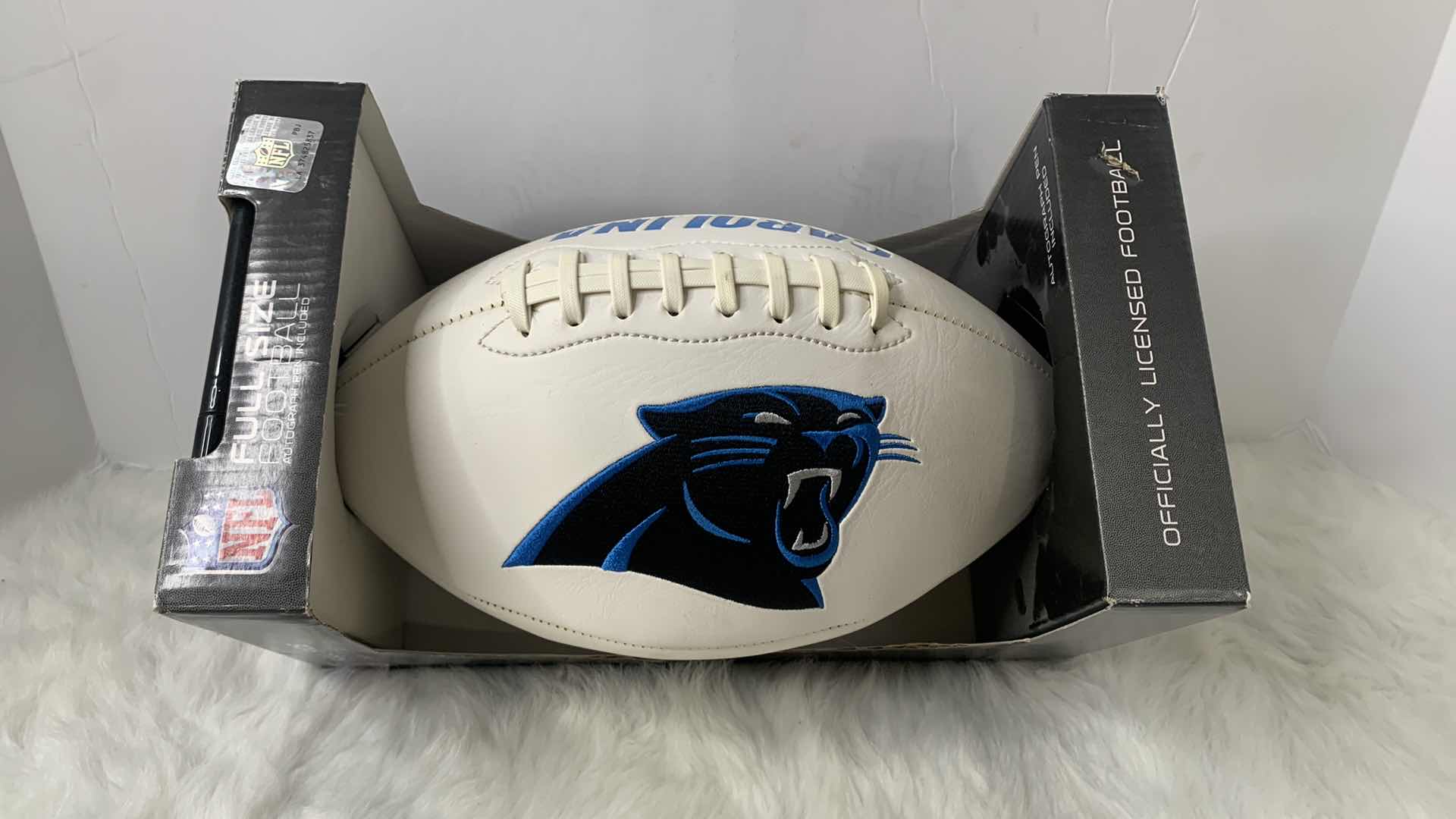 Photo 4 of CAROLINA PANTHERS FULL SIZE FOOTBALL