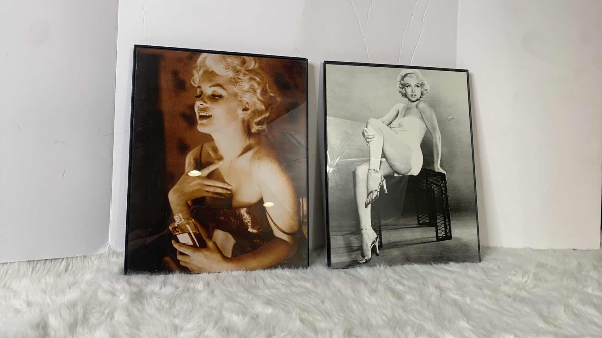 Photo 4 of ARTWORK, FRAMED MARILYN MONROE PHOTOS, 11” x 14”