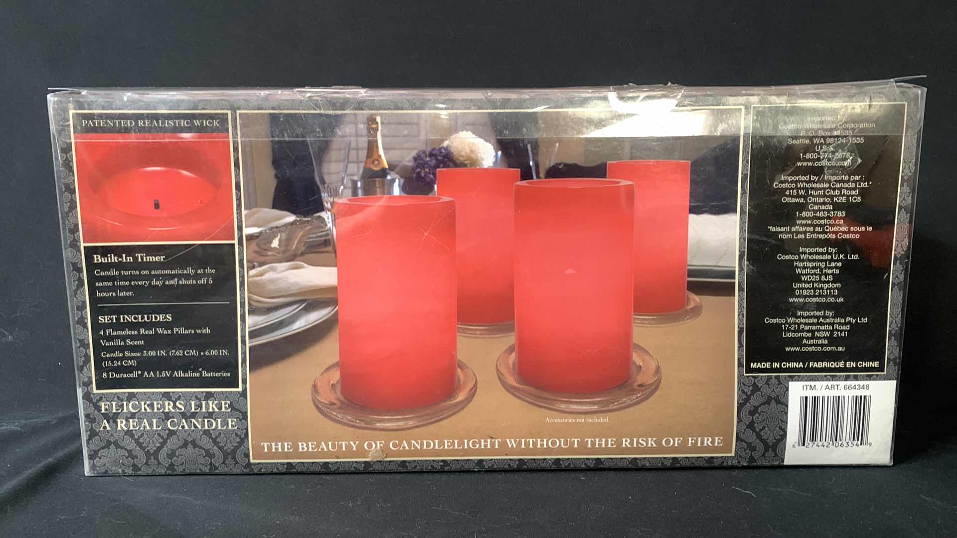 Photo 3 of NEW 4-PK FLAMELESS LED CANDLES