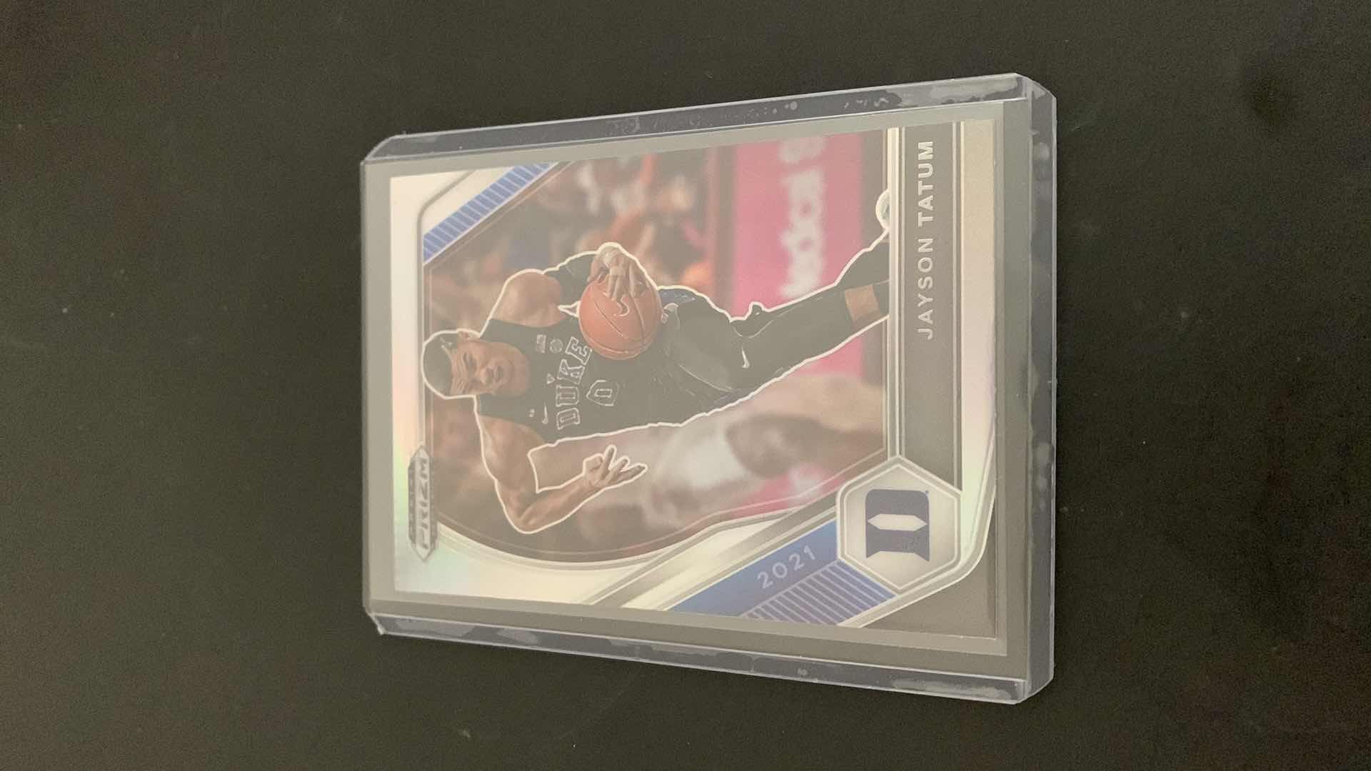 Photo 1 of 2021SILVER PRIZM JAYSON TATUM DUKE CARD