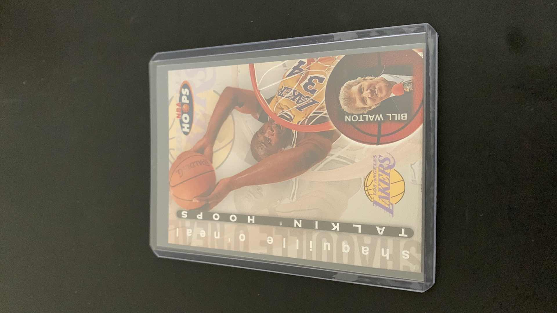 Photo 1 of 1997 SKYBOX SHAQUILLE O’NEAL LAKERS TALKIN’ HOOPS CARD