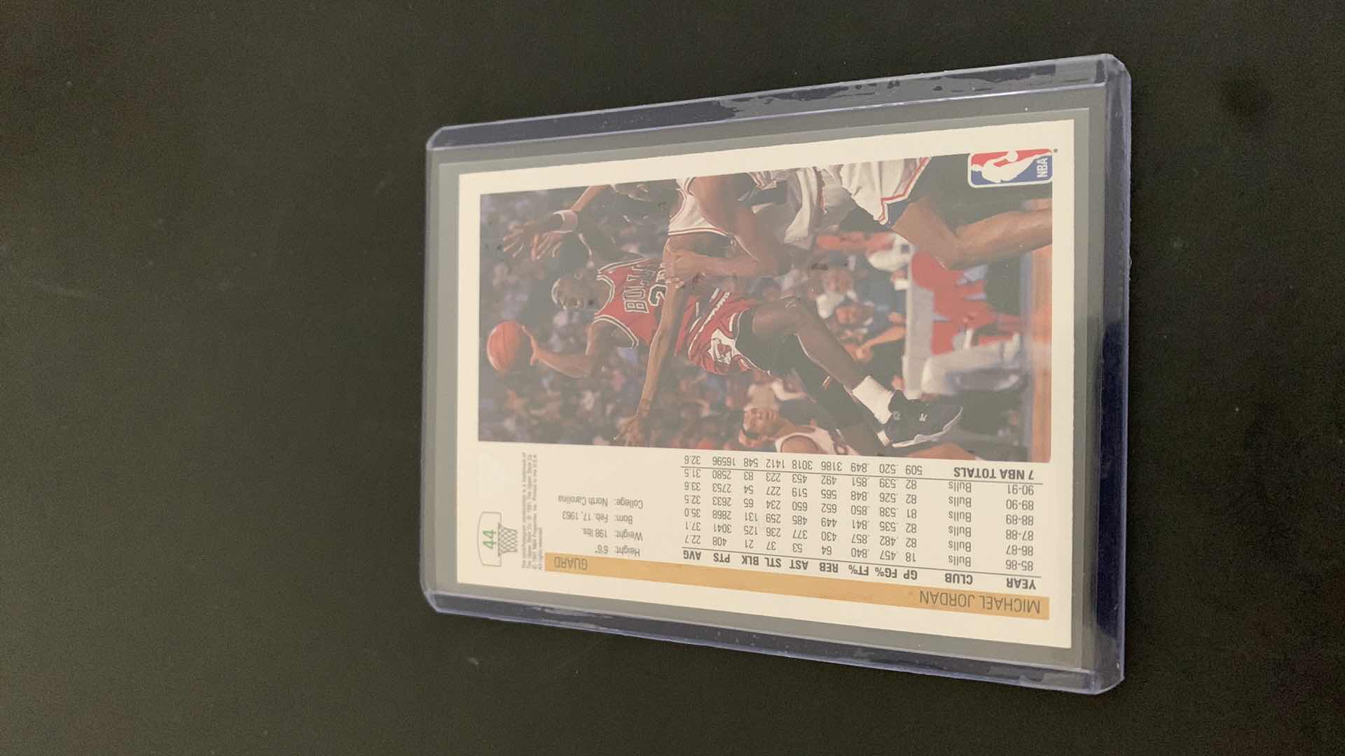 Photo 2 of 1991 UPPER DECK MICHAEL JORDAN BULLS CARD