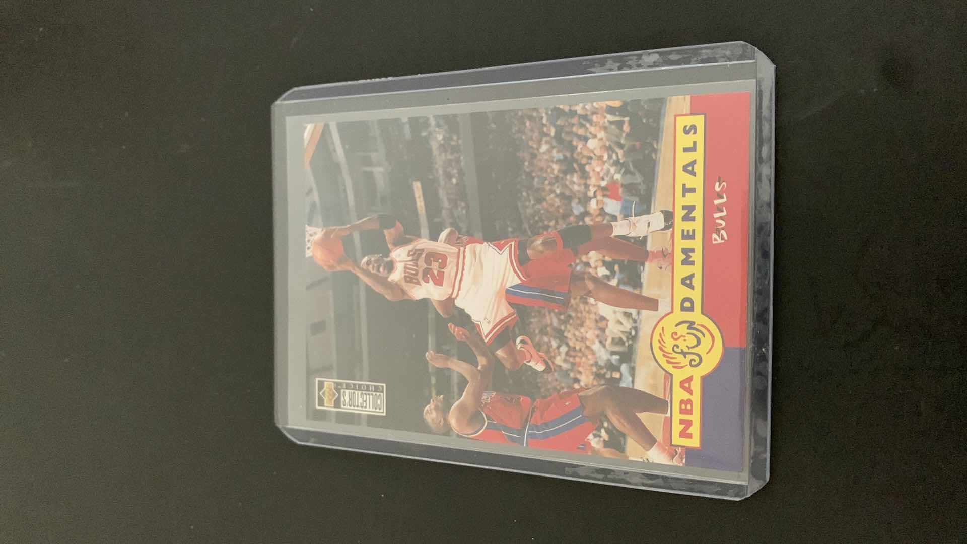 Photo 1 of 1996 UPPER DECK MICHAEL JORDAN BULLS NBA FUNDAMENTALS CARD