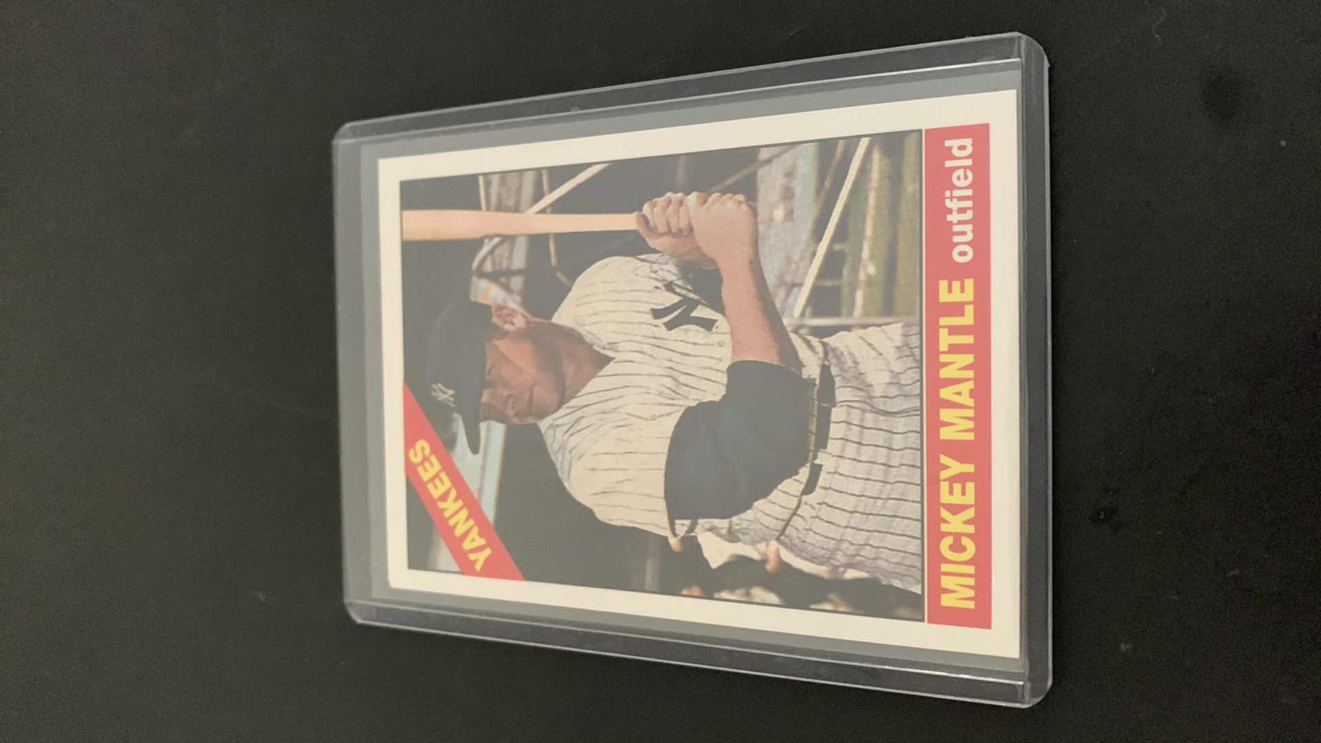 Photo 1 of 1996 TOPPS MICKEY MANTLE YANKEES SWEEPSTAKES CARD