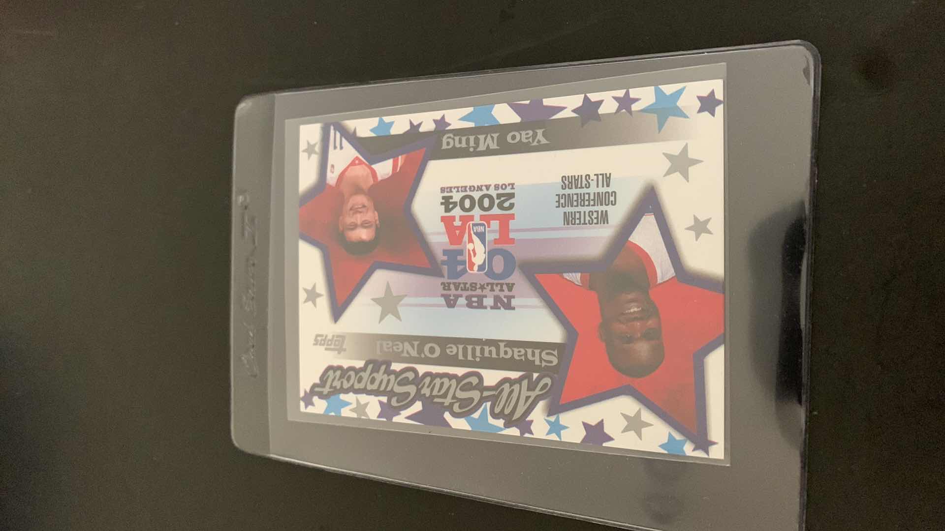 Photo 1 of 2004 TOPPS ALL STAR SUPPORT, SHAQUILLE O’NEAL & YAO MING CARD