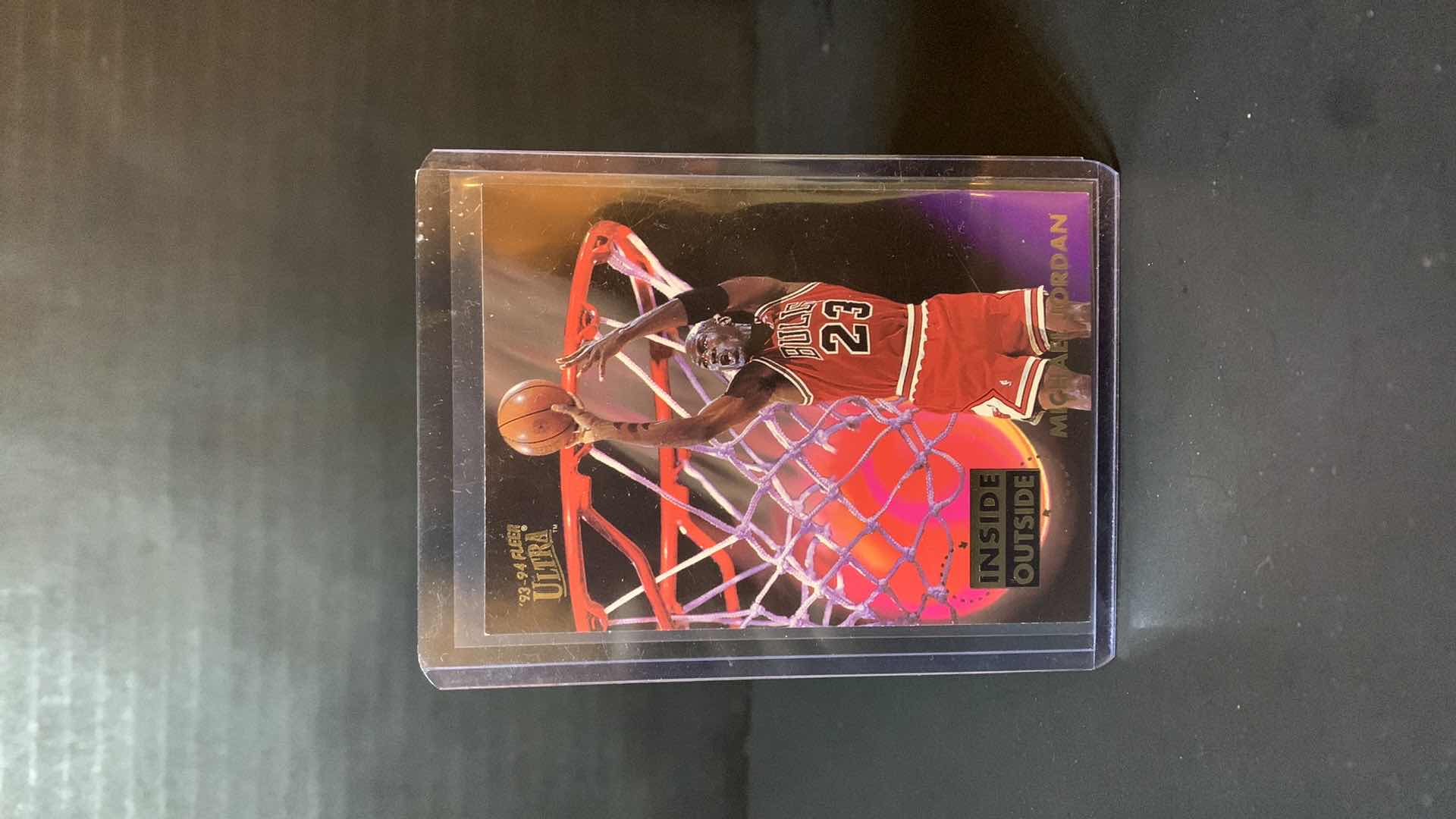 Photo 1 of 1994 FLEER ULTRA MICHAEL JORDAN INSIDE OUTSIDE CARD