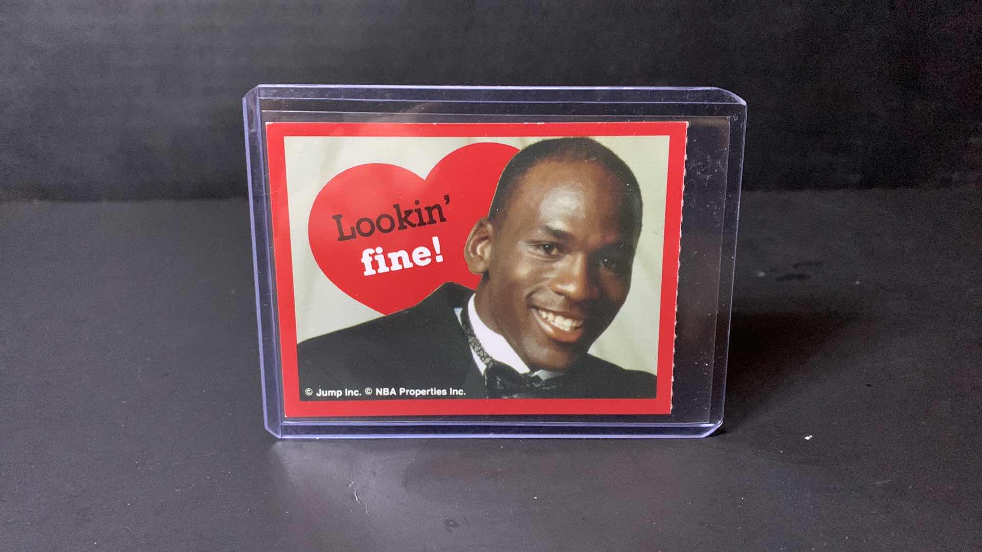 Photo 1 of 90’S JUMP MICHAEL JORDAN VALENTINE’S DAY CARD