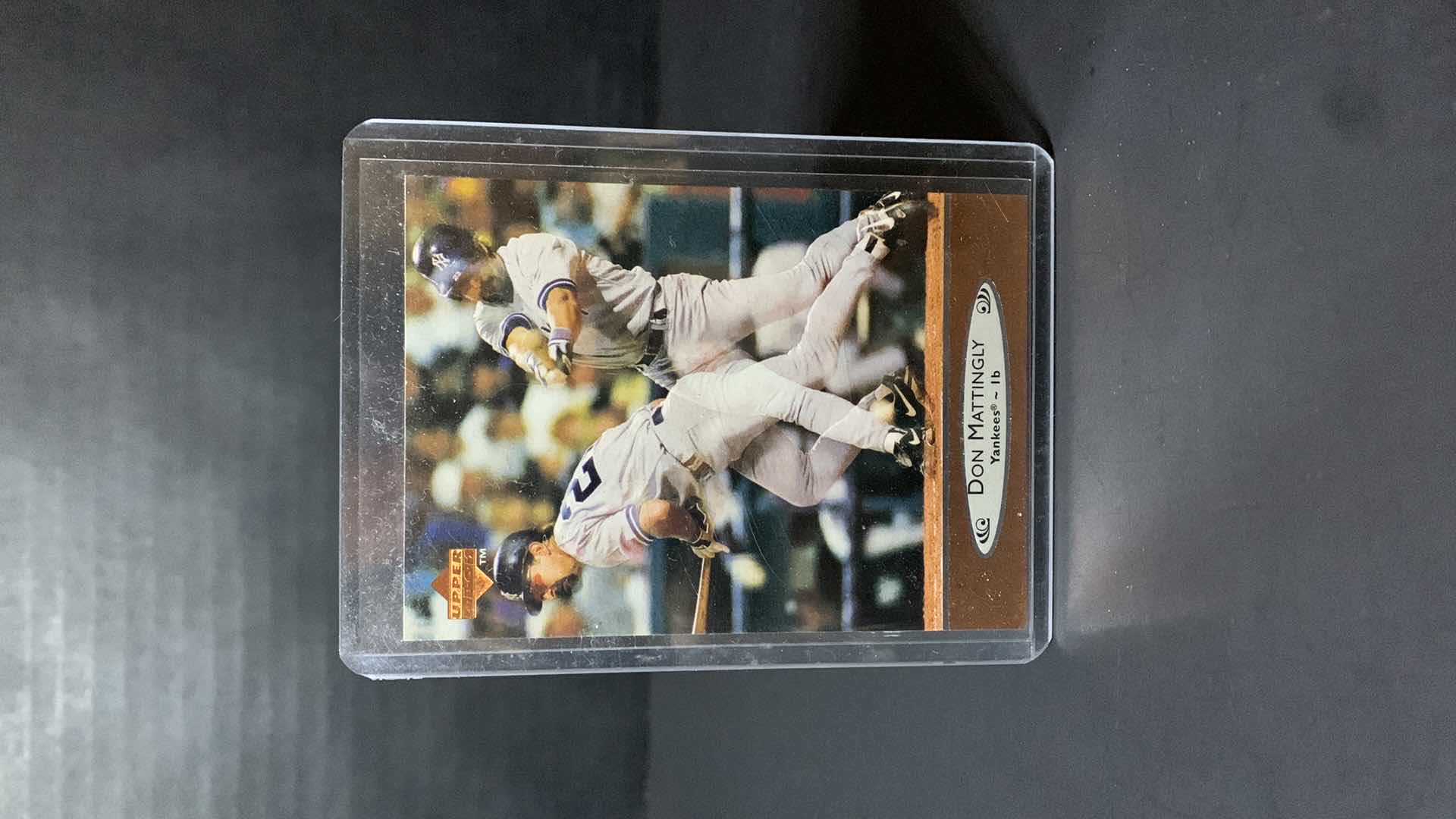 Photo 1 of 1996 UPPER DECK DON MATTINGLY YANKEES CARD