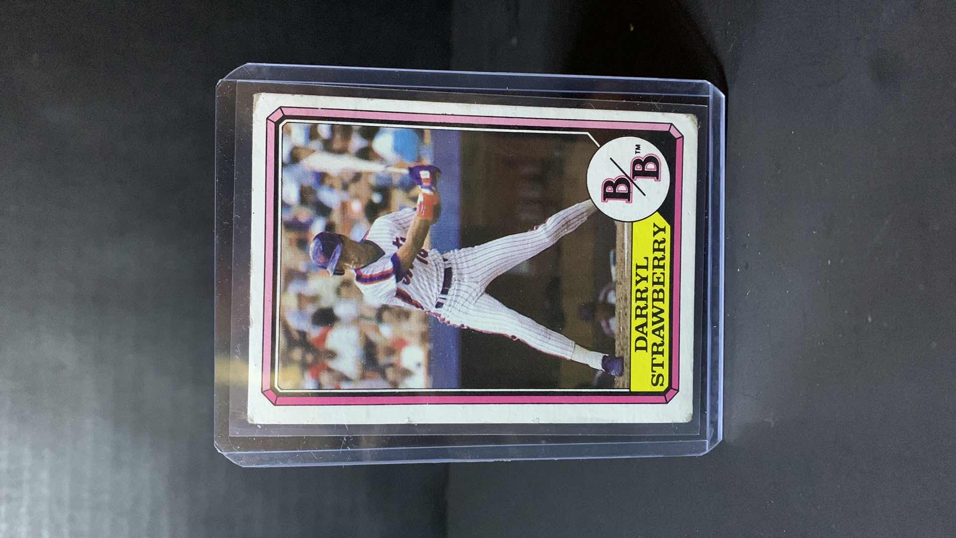 Photo 1 of 1987 TOPPS DARRYL STRAWBERRY METS CARD