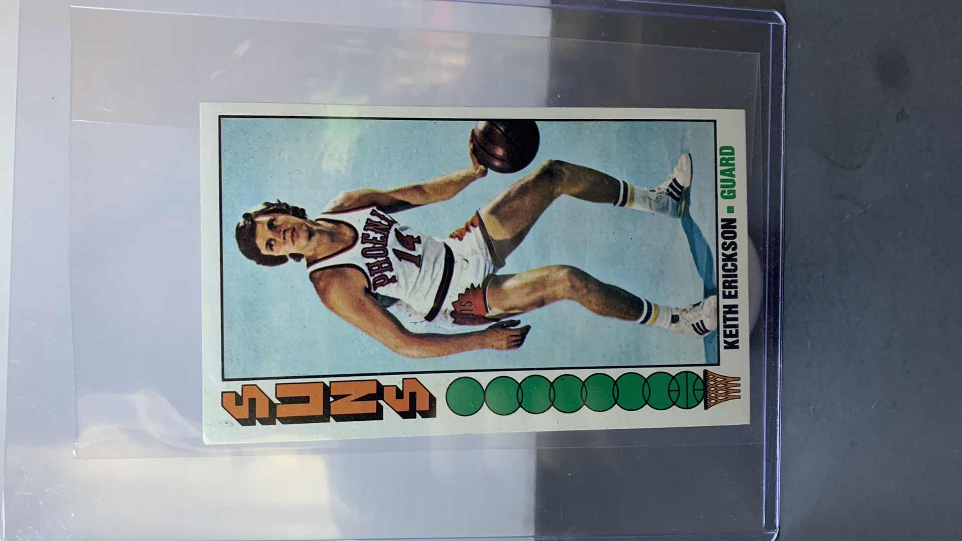 Photo 1 of 1976 TOPPS KEITH ERICKSON SUNS CARD