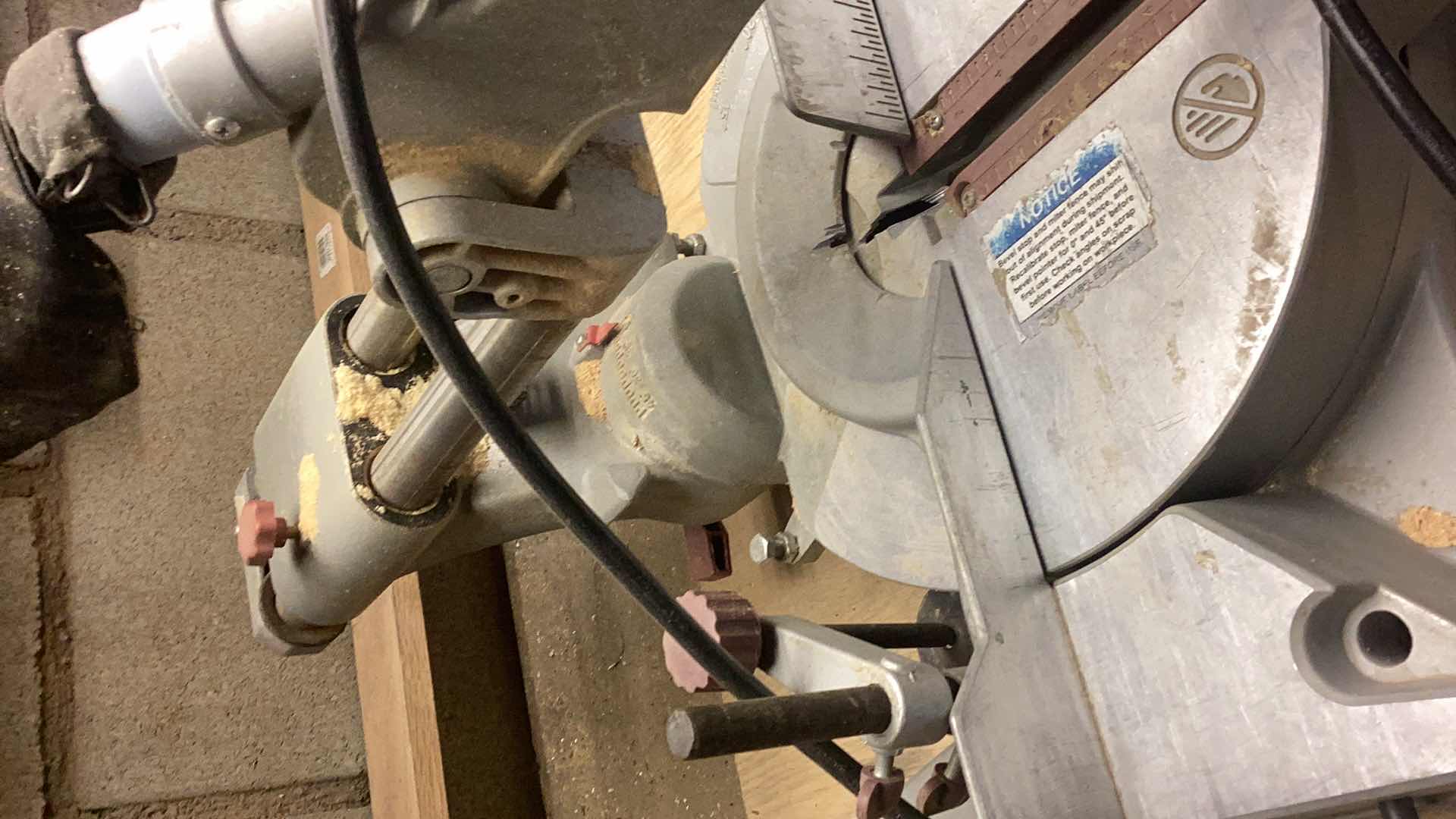 Photo 3 of CHICAGO ELECTRIC 12” COMPOUND SLIDE MITER SAW