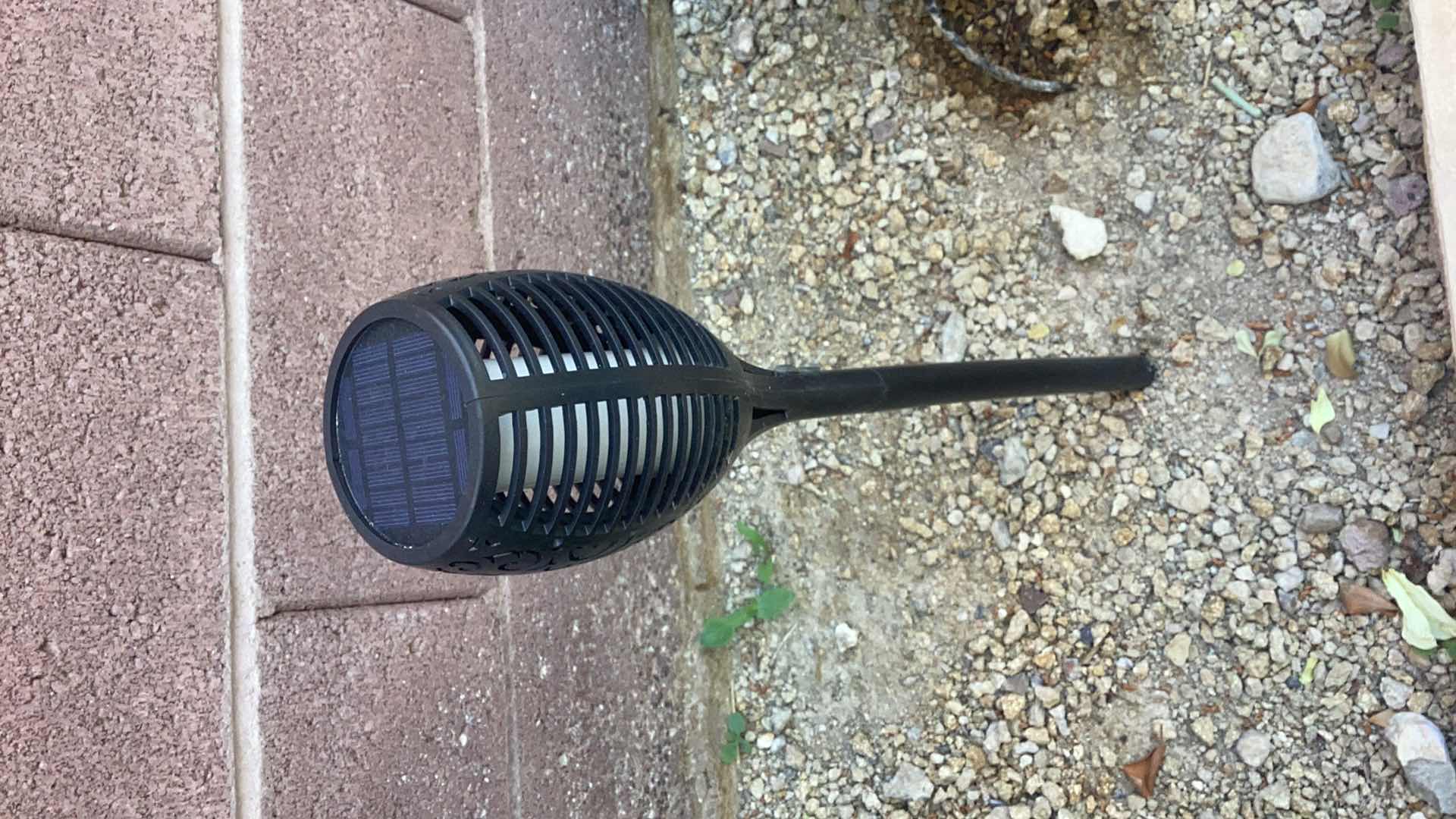 Photo 2 of THREE SOLAR POOL LIGHTS 24” +