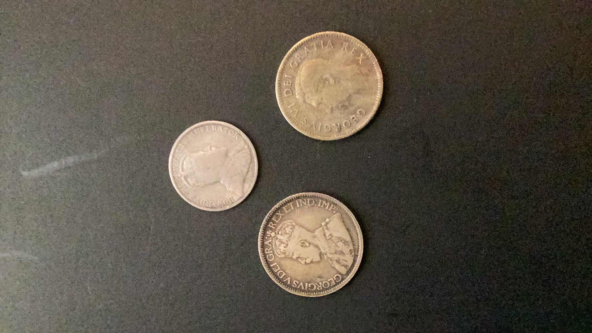 Photo 1 of CANADA 1907,1913,1950 COINS