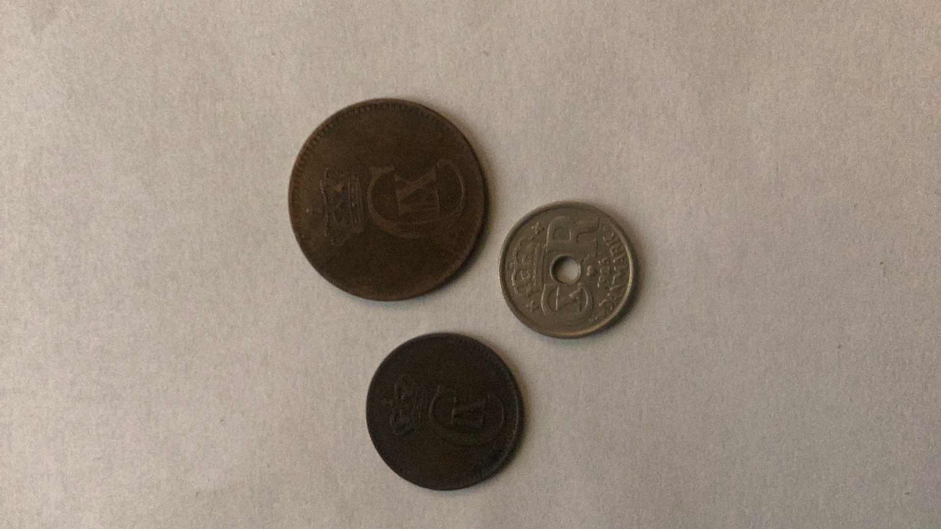 Photo 1 of DENMARK 1874,1874,1925 COINS