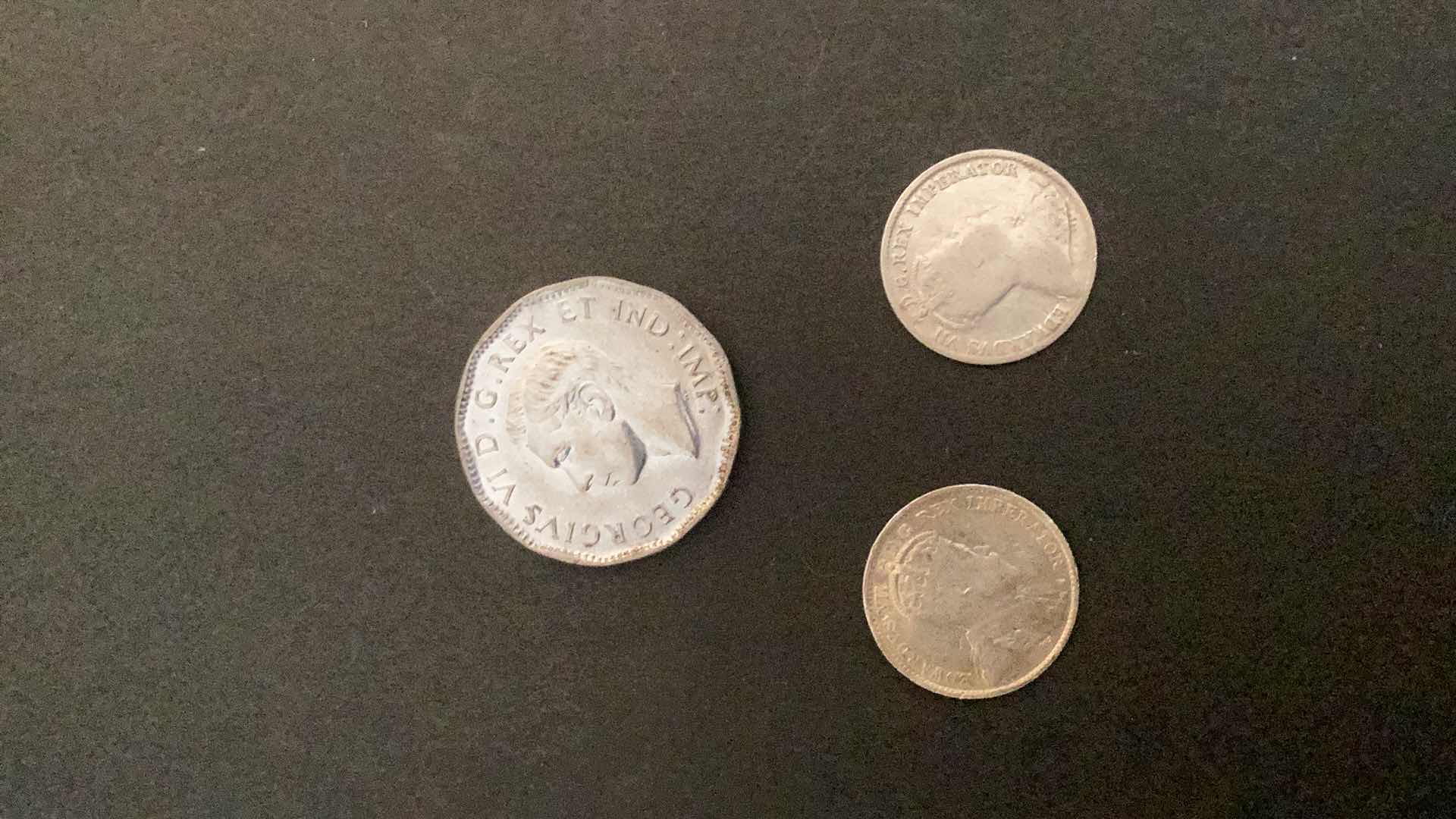 Photo 1 of CANADA 1907,1910,1945 COINS