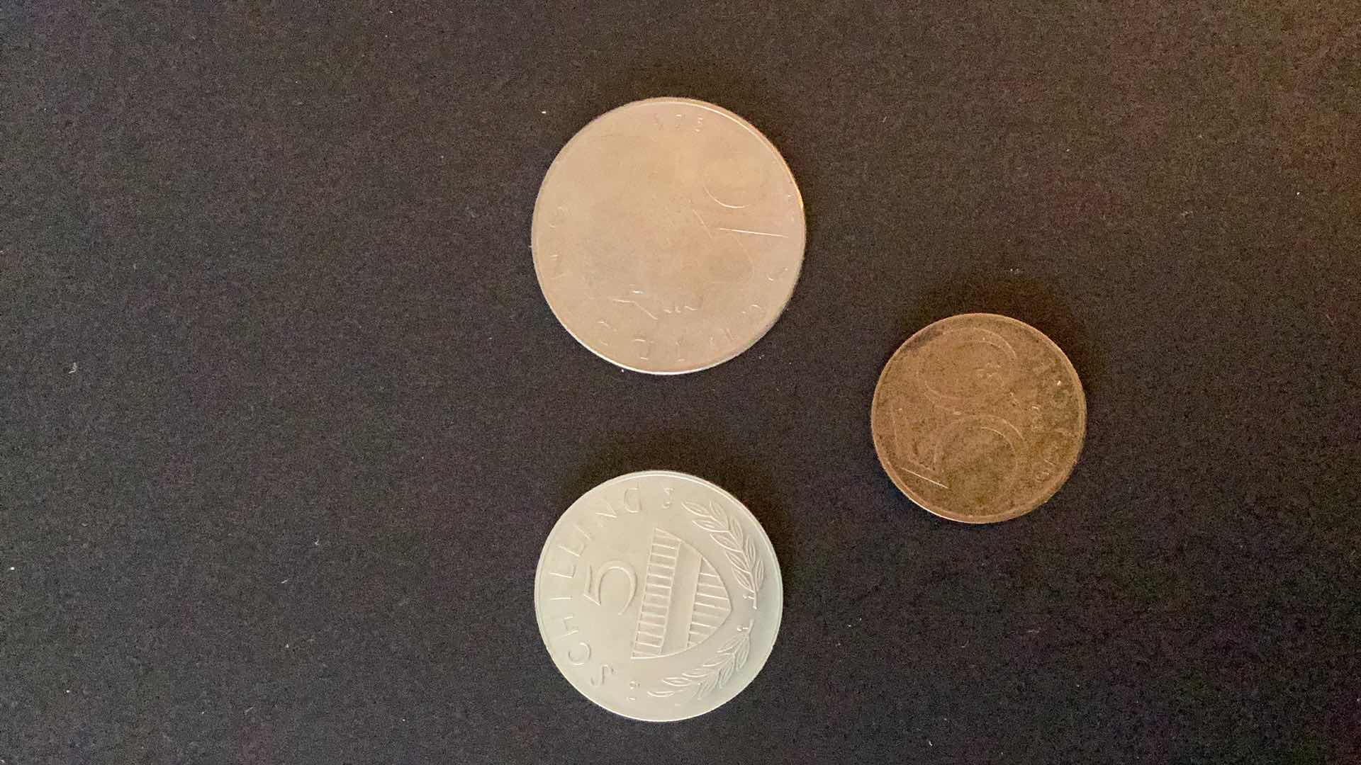 Photo 2 of AUSTRIA 1964,1975,1976 COINS