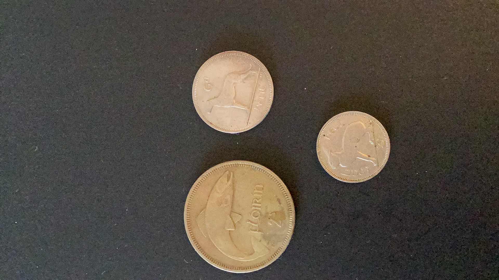 Photo 2 of IRELAND 1963,1965,1968 COINS