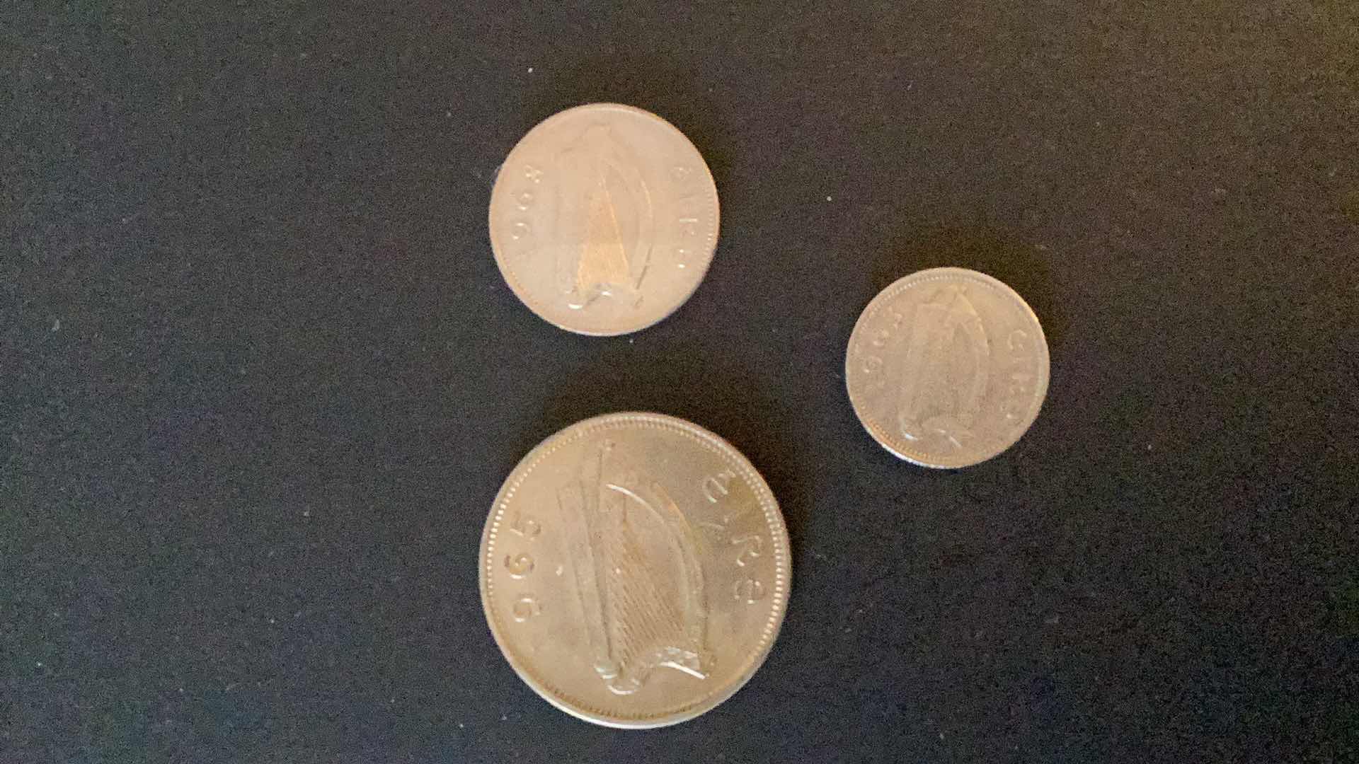 Photo 1 of IRELAND 1963,1965,1968 COINS