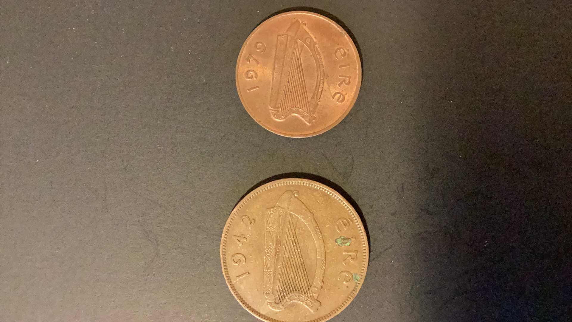 Photo 1 of IRELAND 1942,1979 COINS