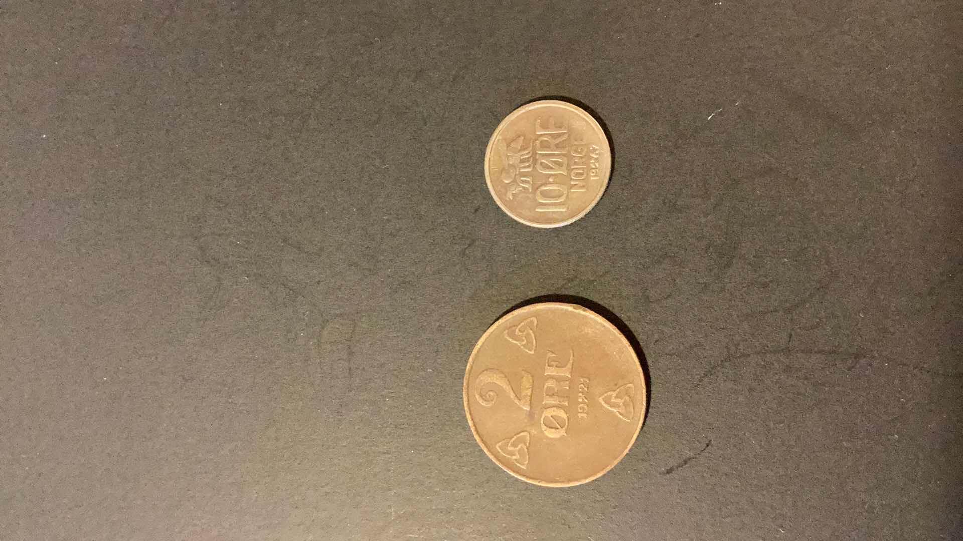 Photo 1 of NORWAY 1921,1967 COINS