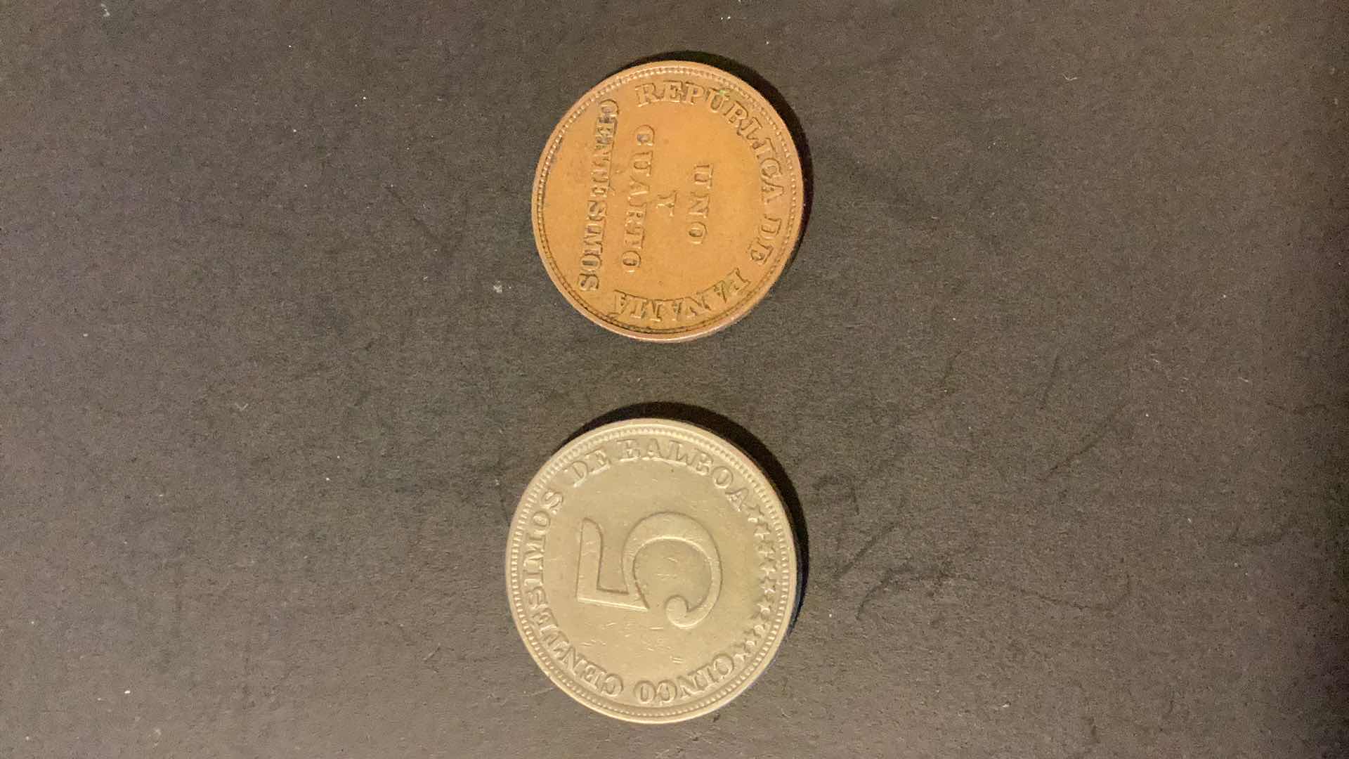 Photo 1 of PANAMA 1929,1940 COINS