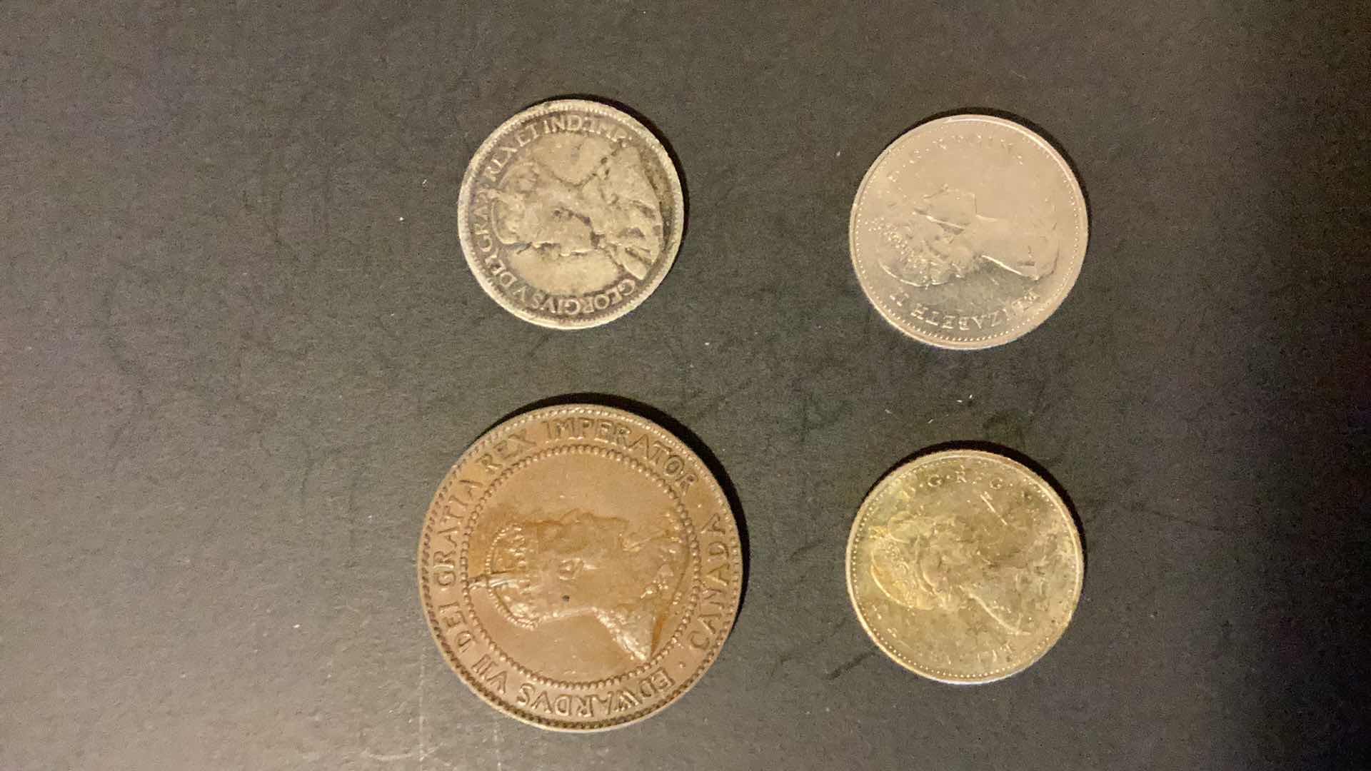 Photo 1 of CANADA 1910,1913,1968,1969 COINS