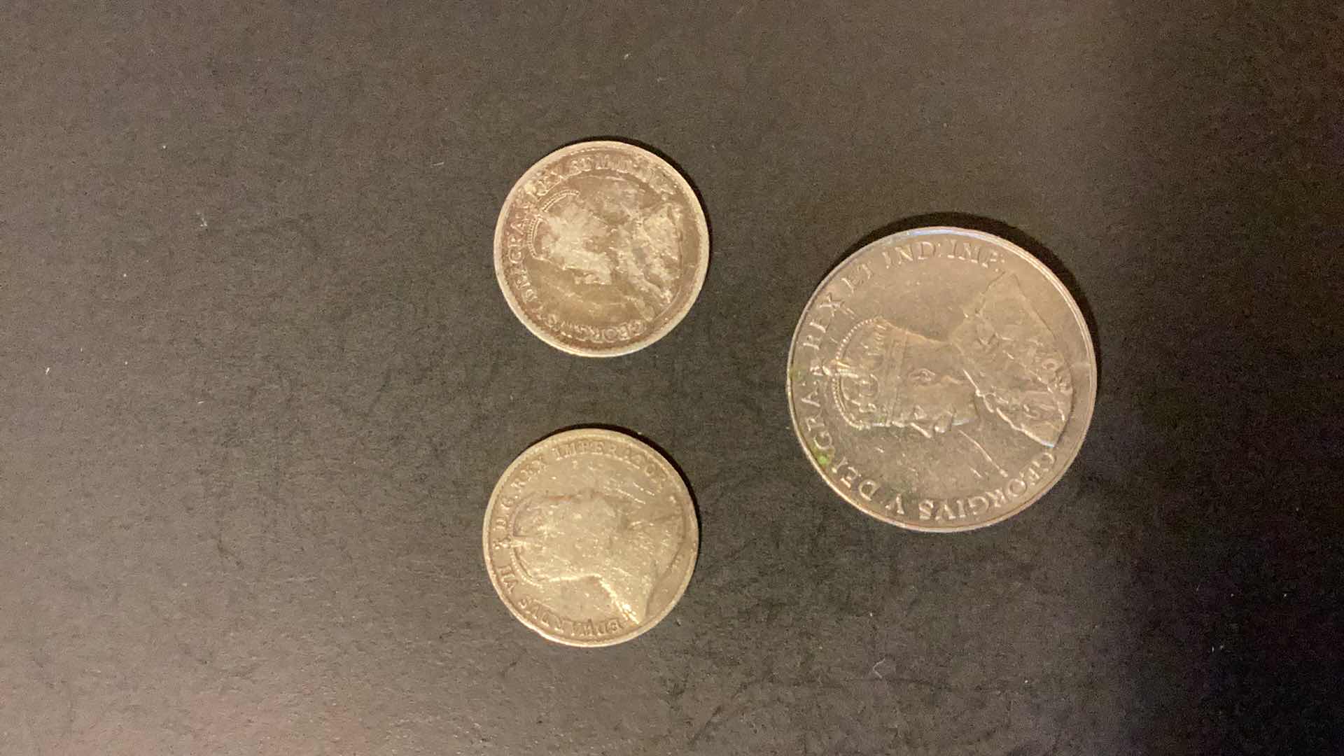 Photo 1 of CANADA 1907,1918,1934 COINS