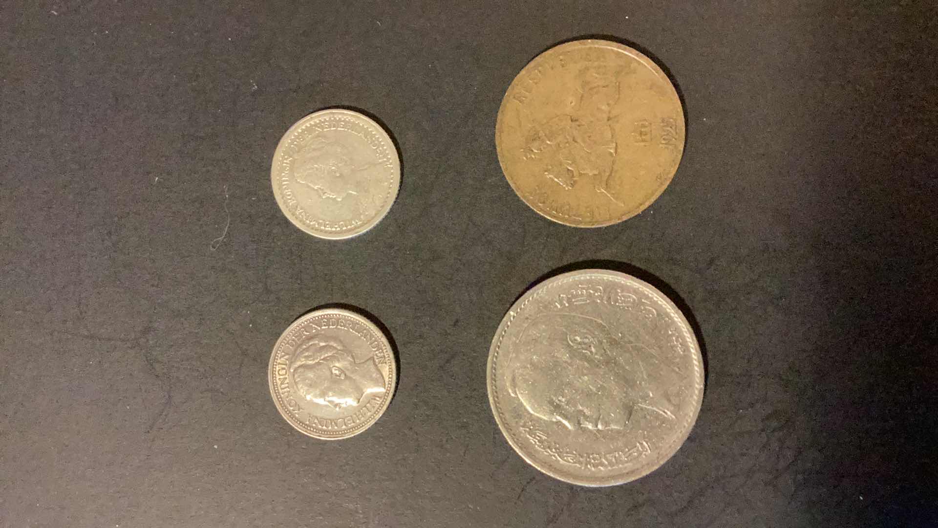 Photo 1 of NETHERLANDS 1918,1939,MOROCCO 1384, LITHUANIA 1925 COINS