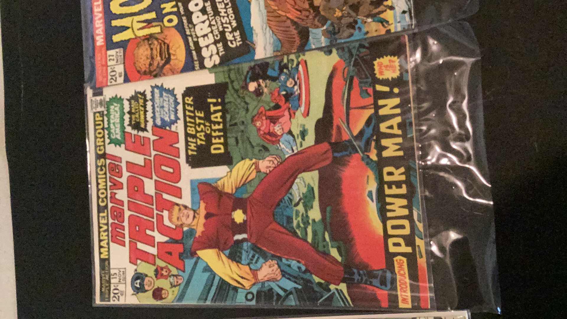 Photo 3 of VINTAGE MARVEL THING IRON MAN COMICS